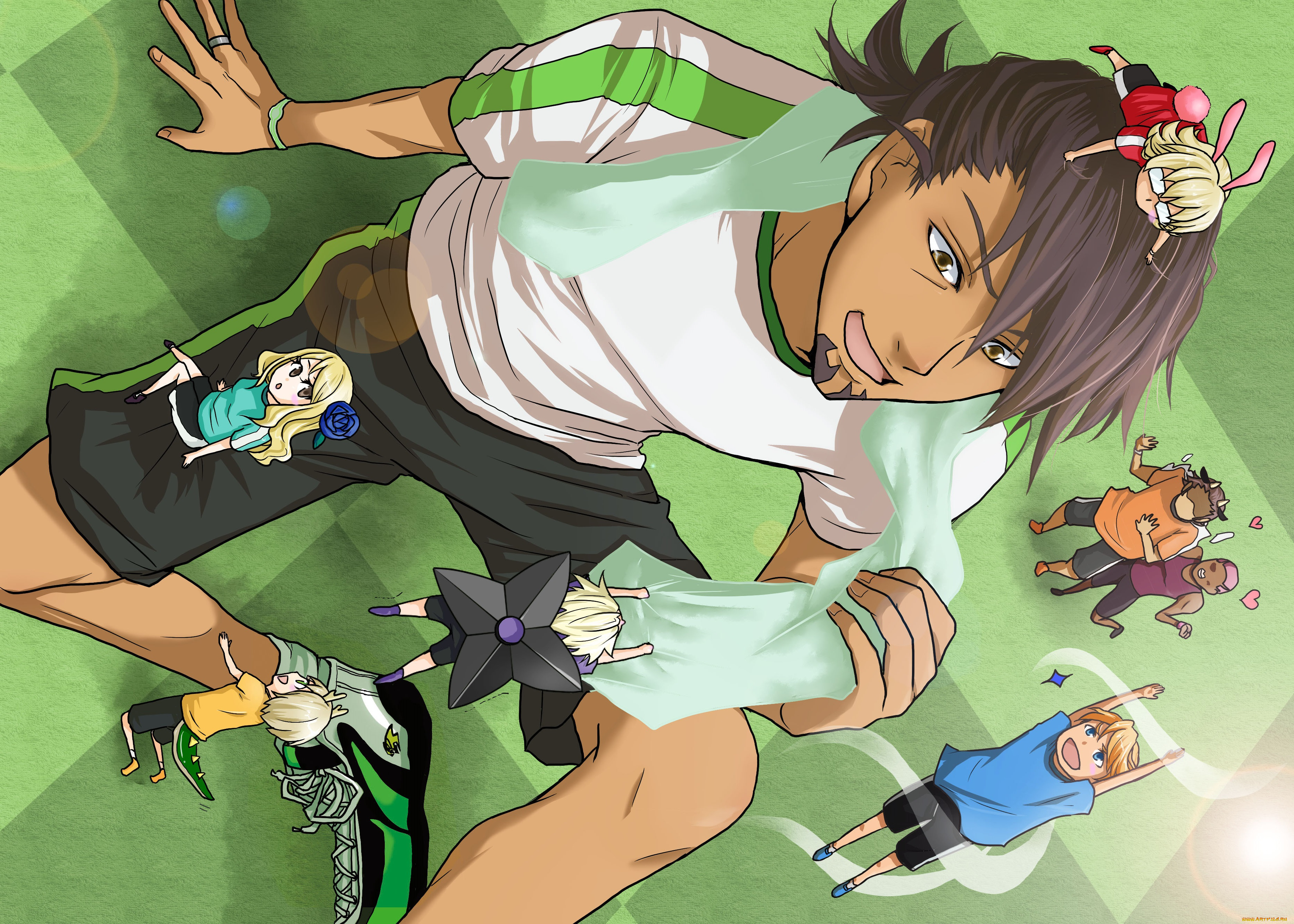 аниме, tiger, and, bunny, малыши, герои, барнаби, котецу