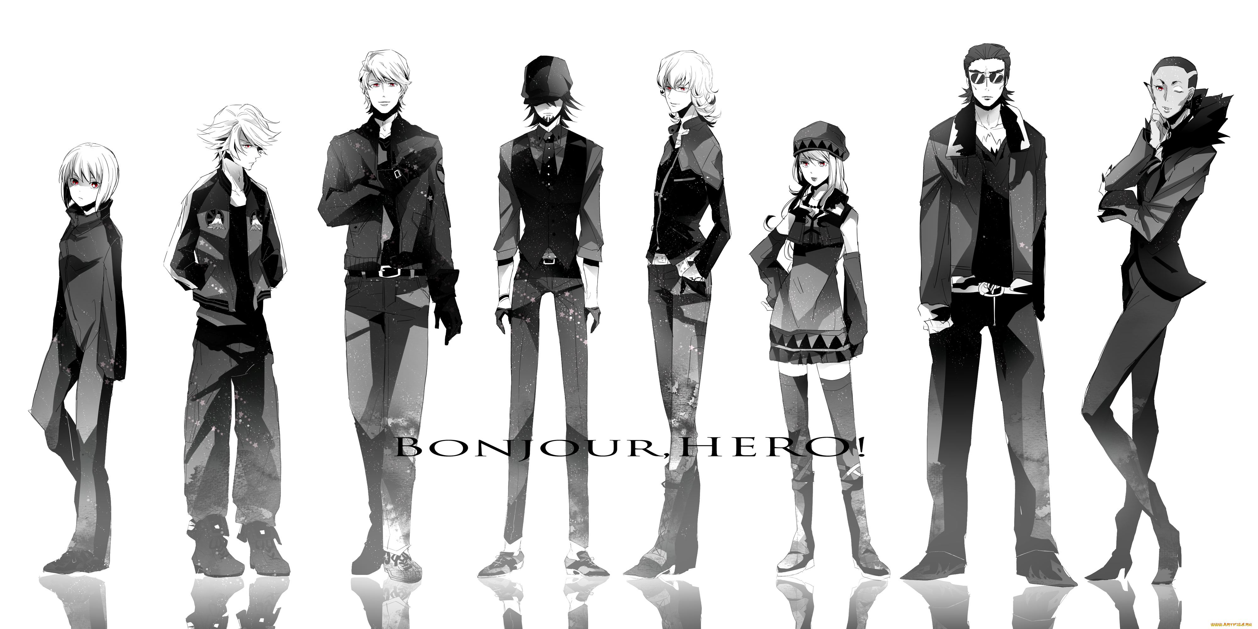 аниме, tiger, and, bunny, герои