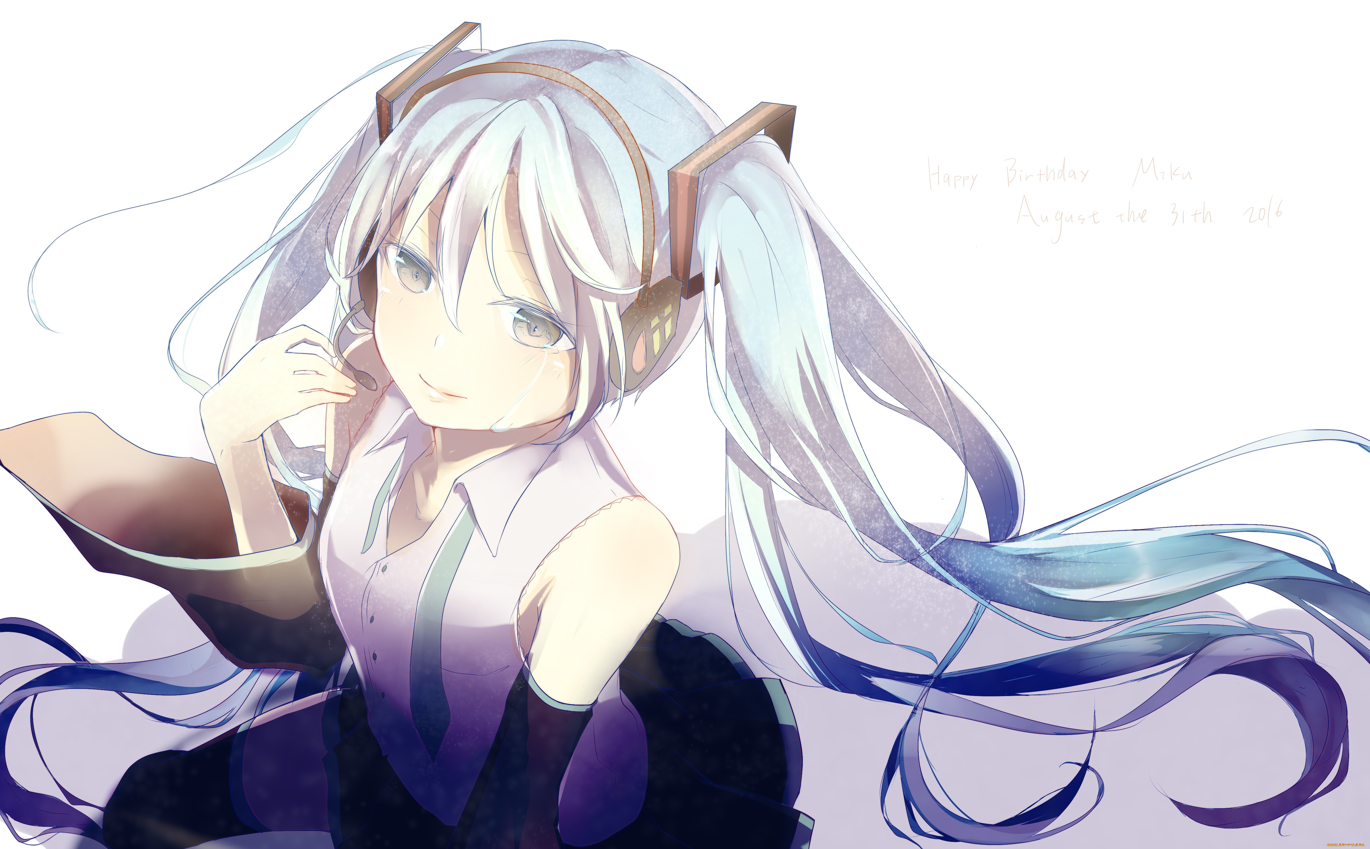 аниме, vocaloid, hatsune, miku