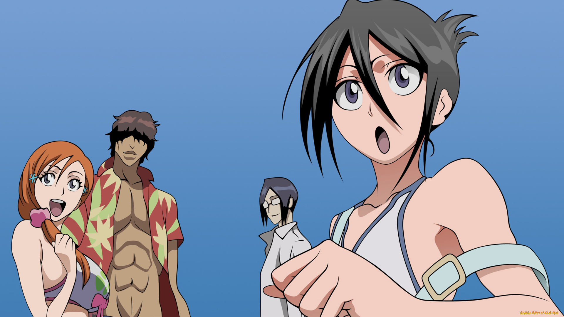 аниме, bleach, блич