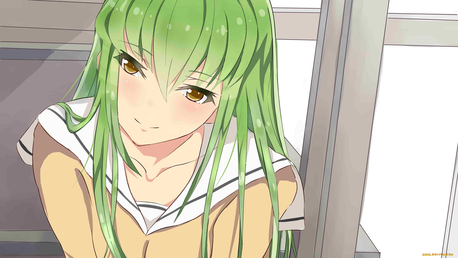 аниме, code, geass, девушка