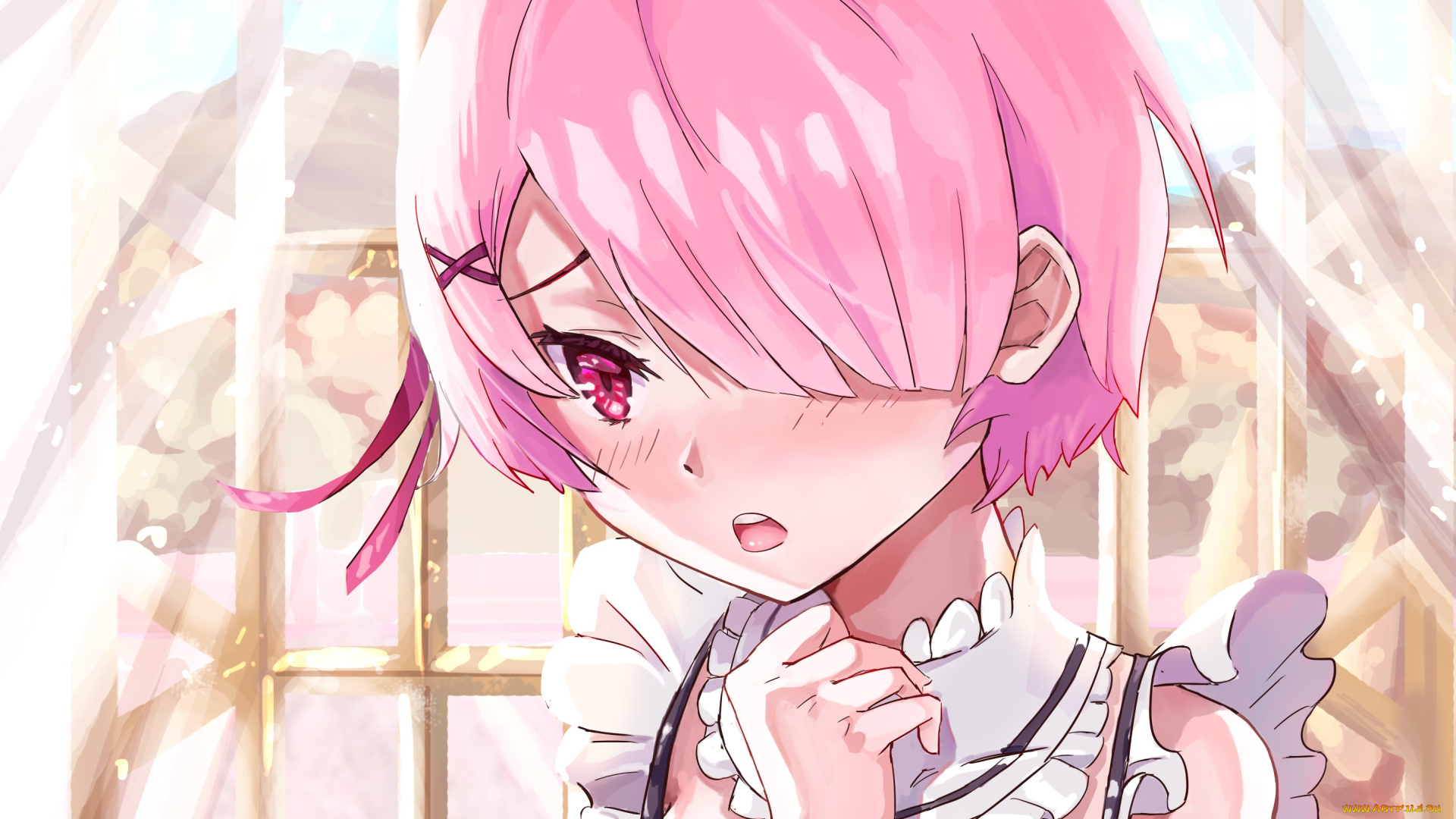 аниме, re, , zero, kara, hajimeru, isekai, seikatsu, девушка