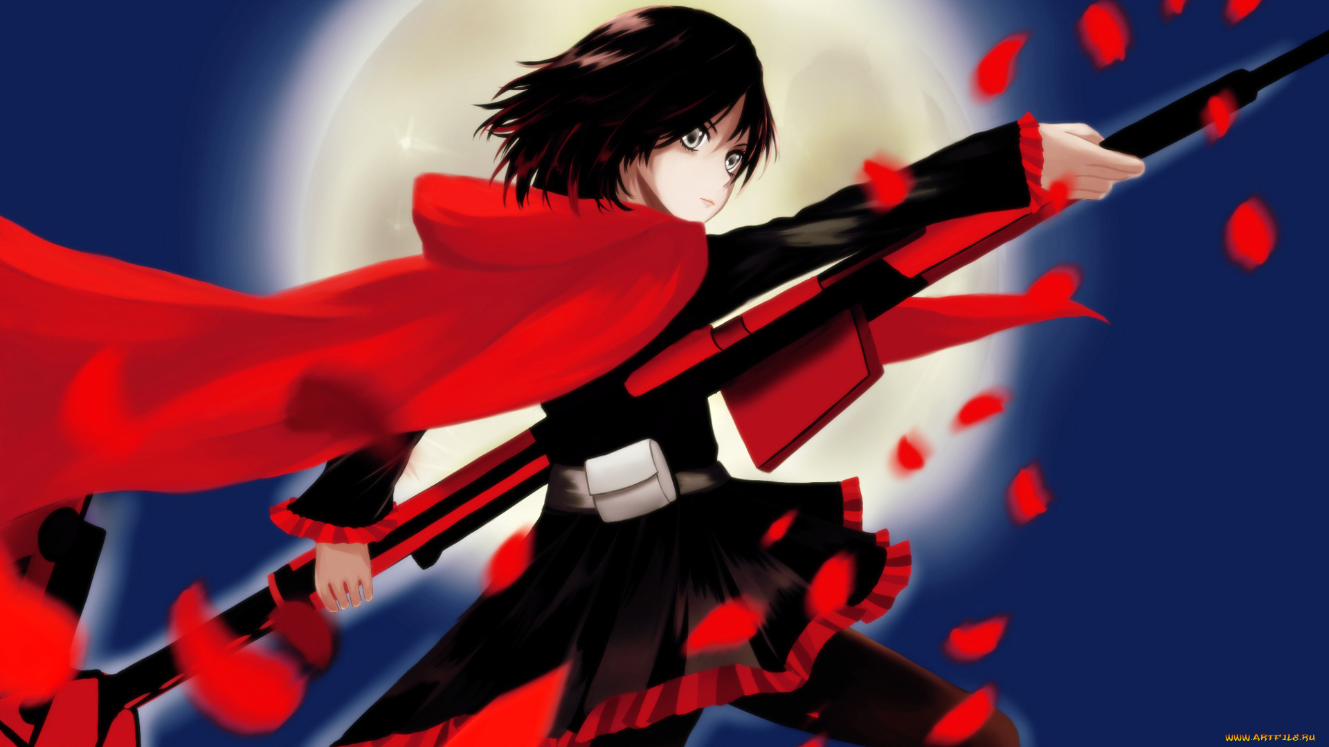 аниме, rwby, девушка