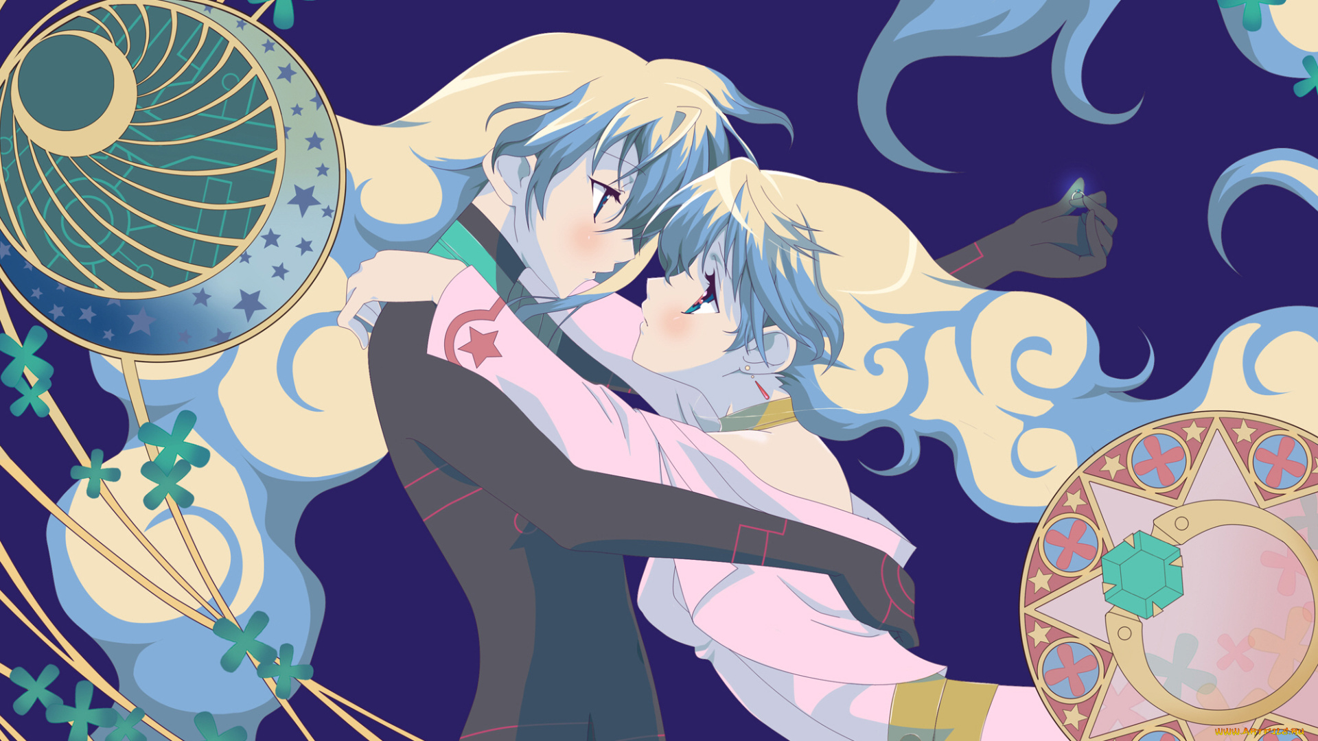 аниме, tengen, toppa, gurren-lagann, девочки