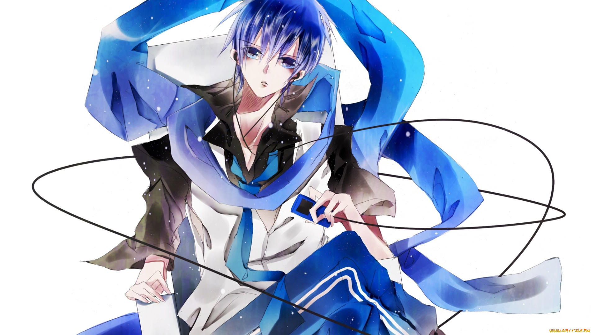 аниме, vocaloid, kaito