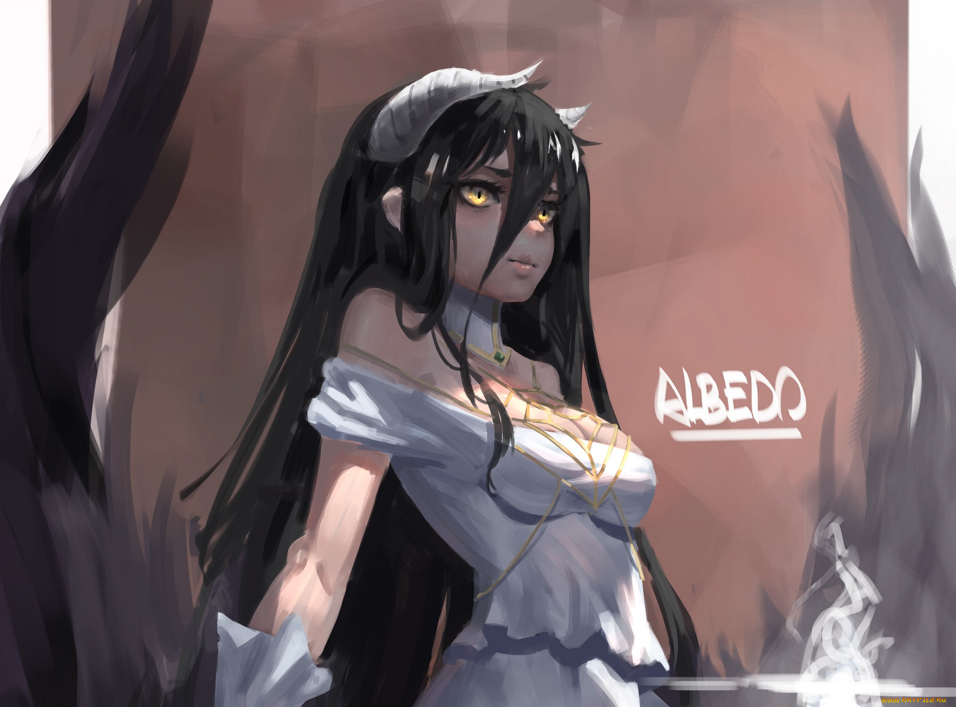 аниме, overlord, девушка