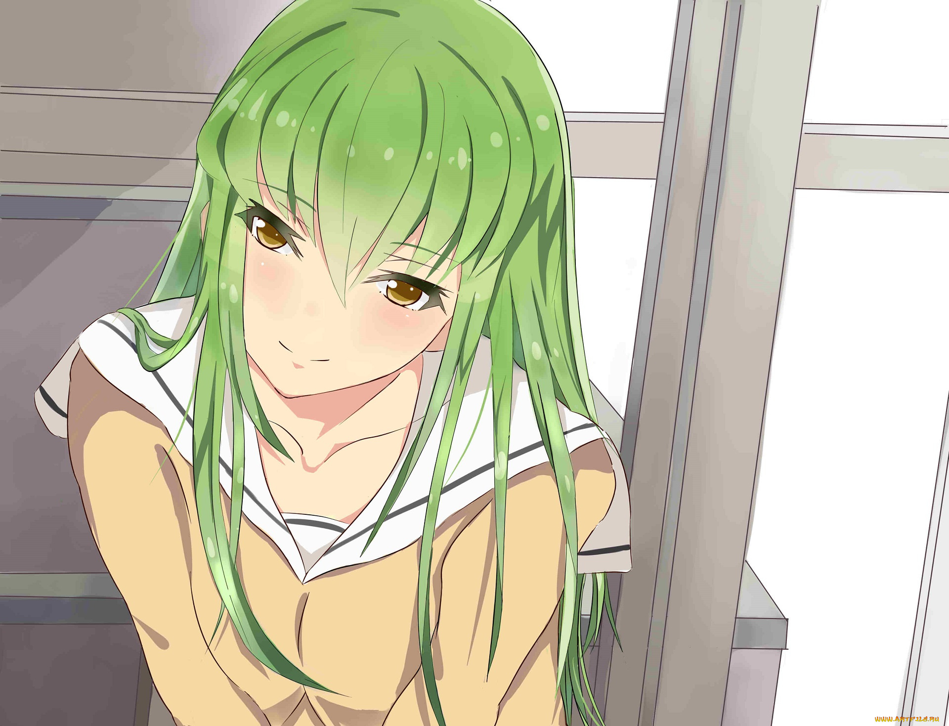 аниме, code, geass, девушка