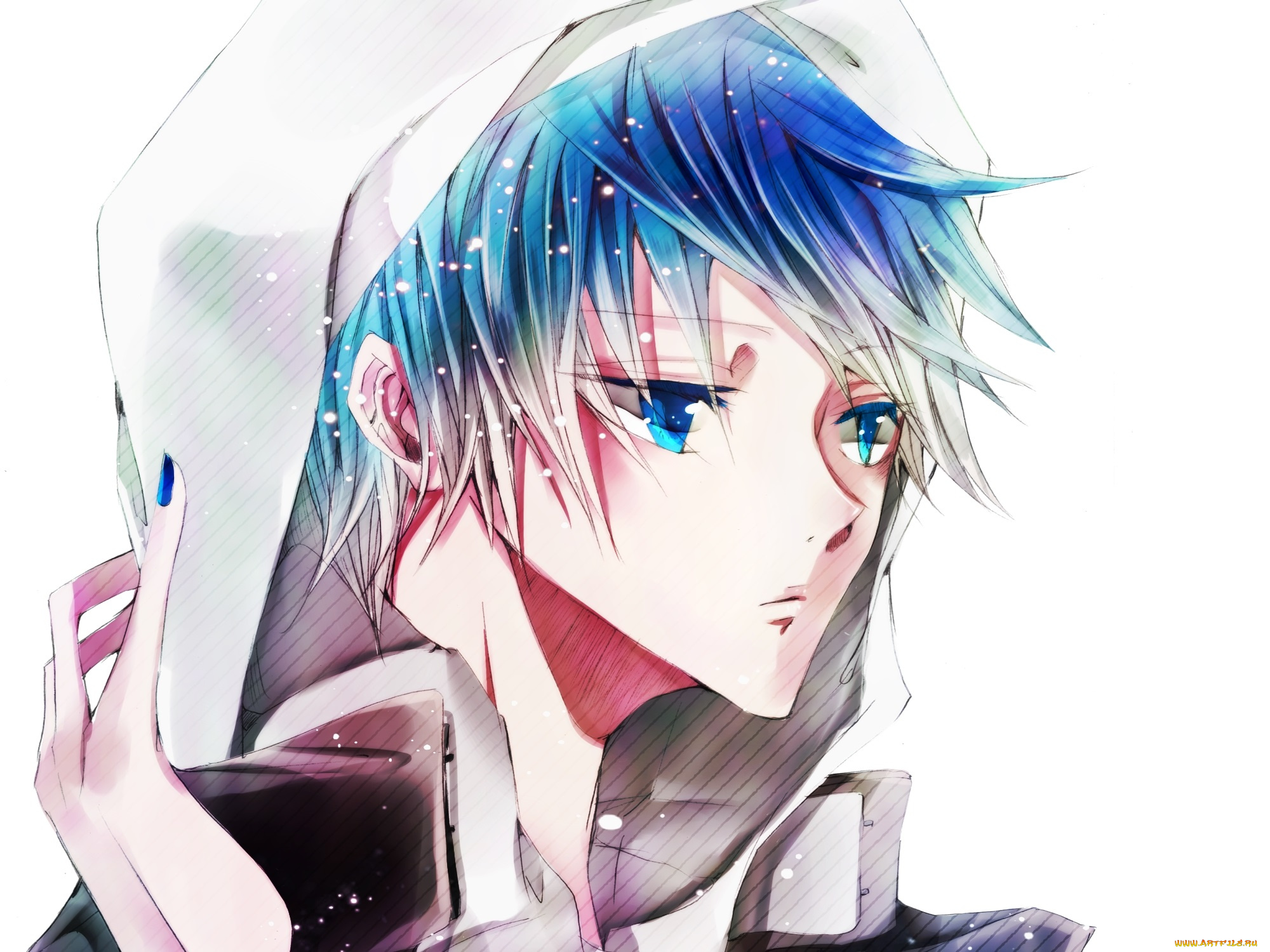 аниме, vocaloid, kaito