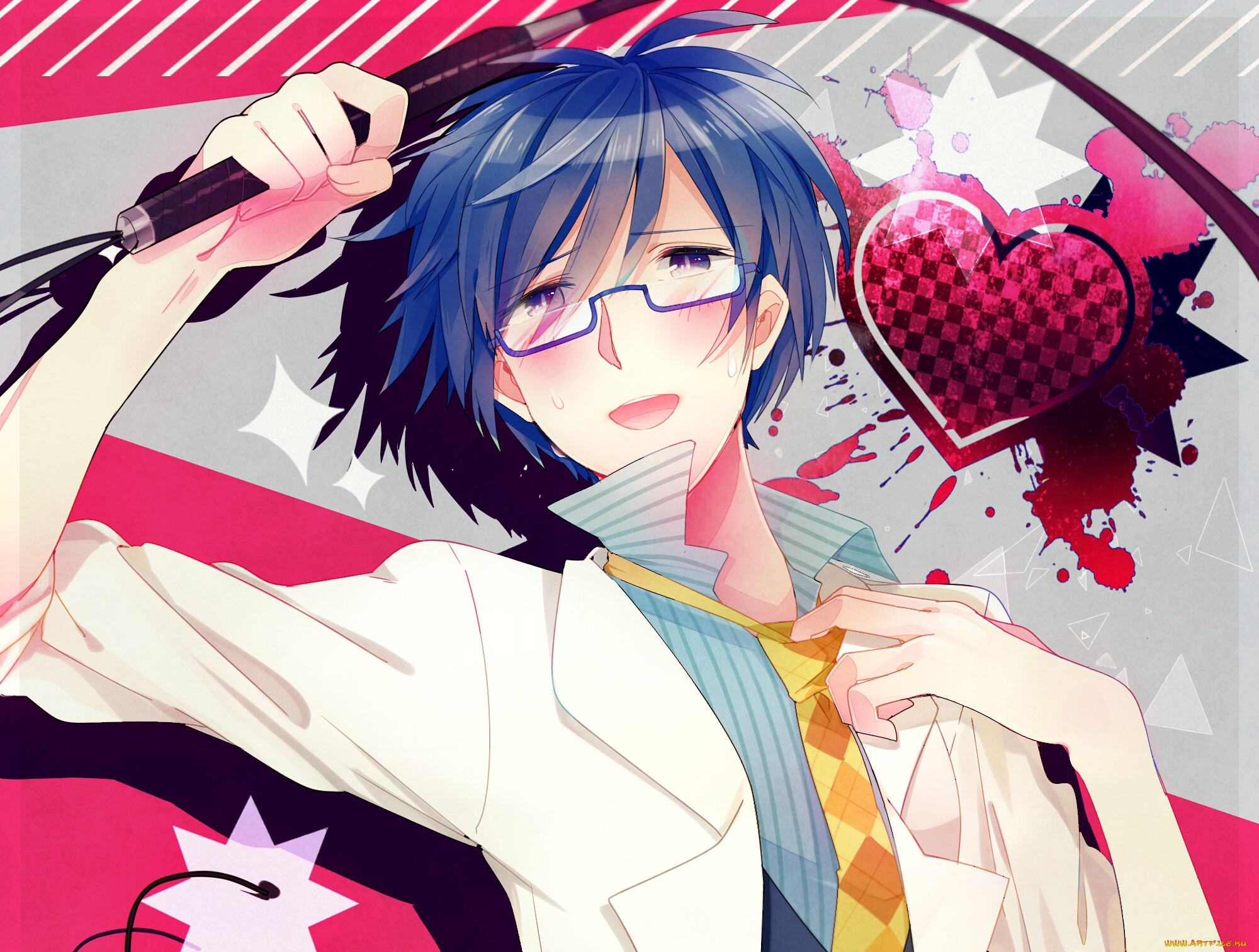 аниме, vocaloid, kaito