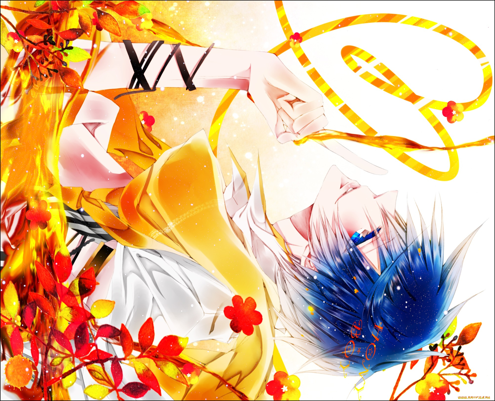 аниме, vocaloid, kaito