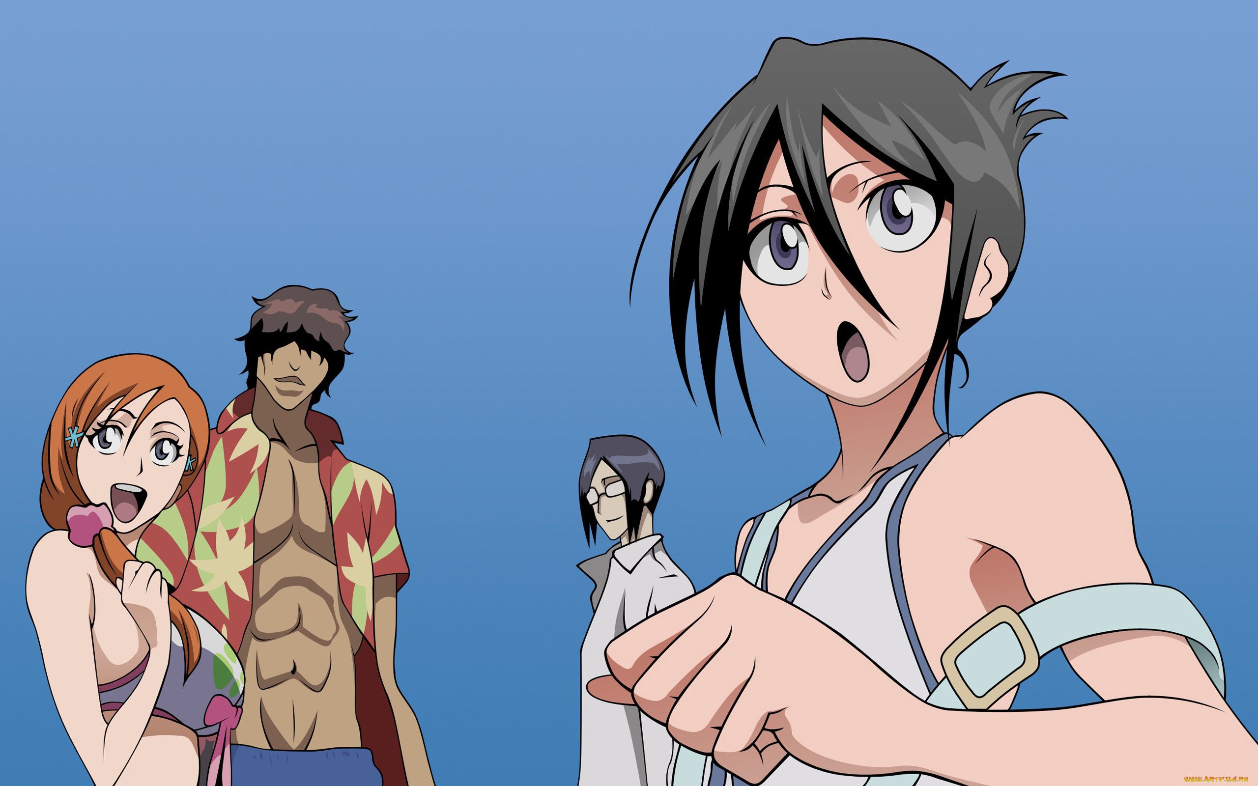 аниме, bleach, блич