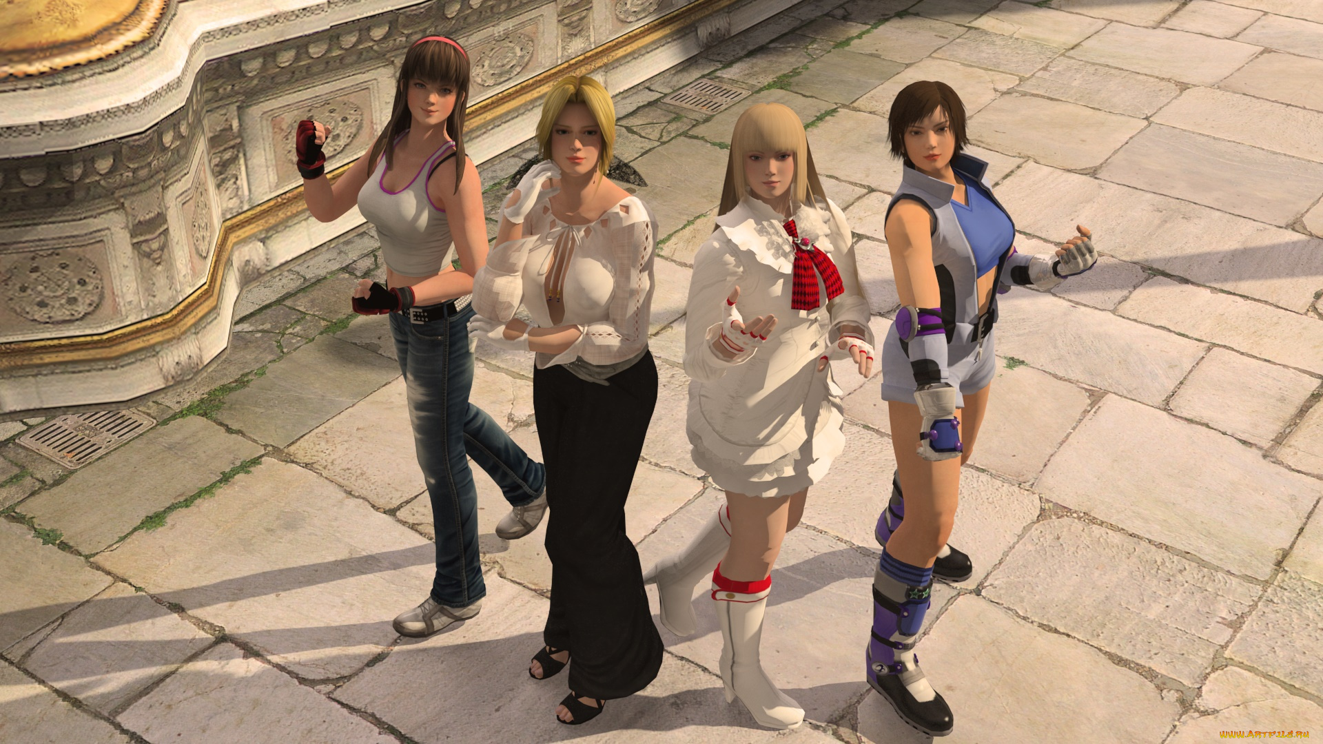 3д, графика, люди, , people, фон, взгляд, девушки