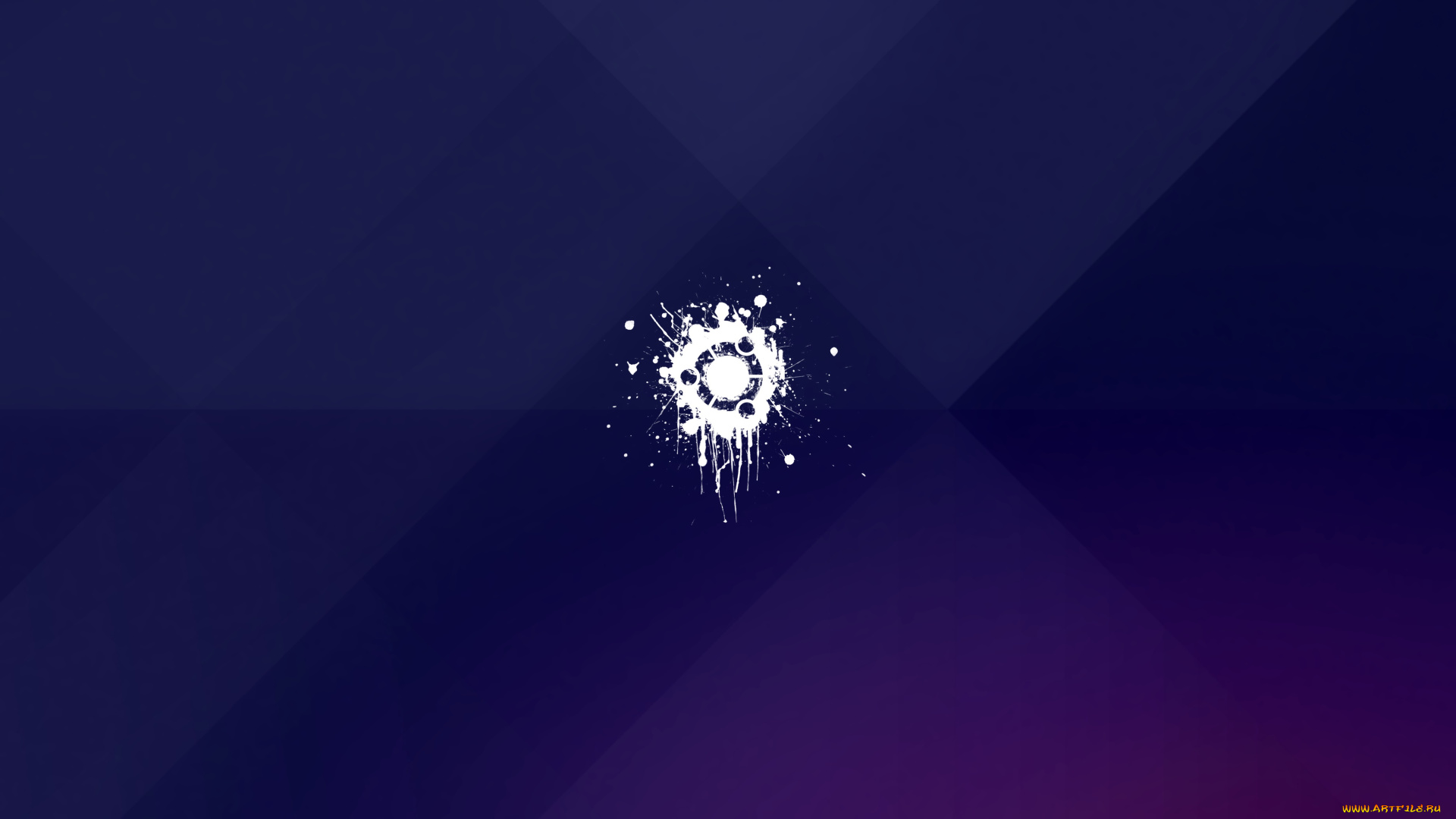 компьютеры, ubuntu, linux, фон, логотип