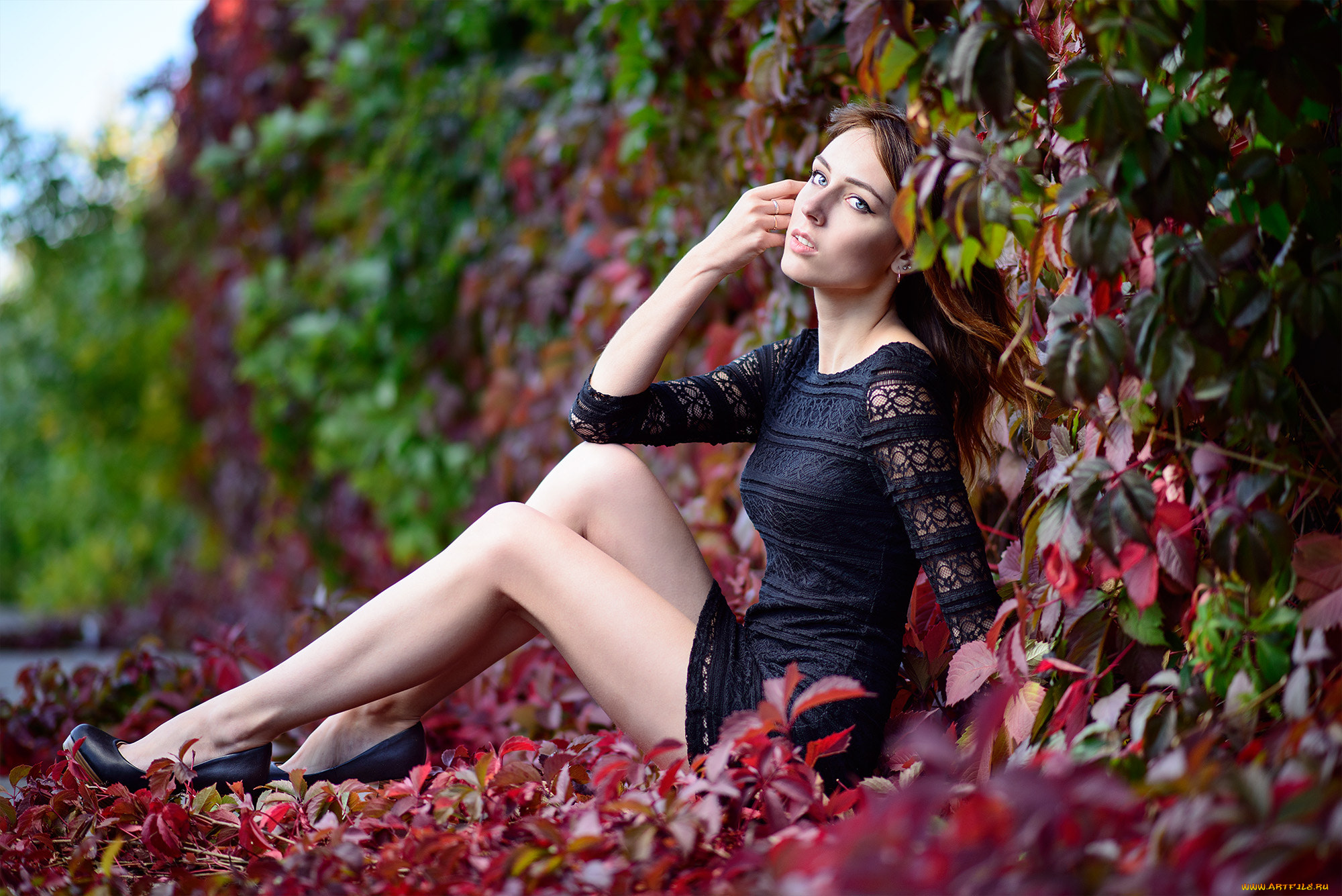 девушка, девушки, -unsort, , брюнетки, темноволосые, модель