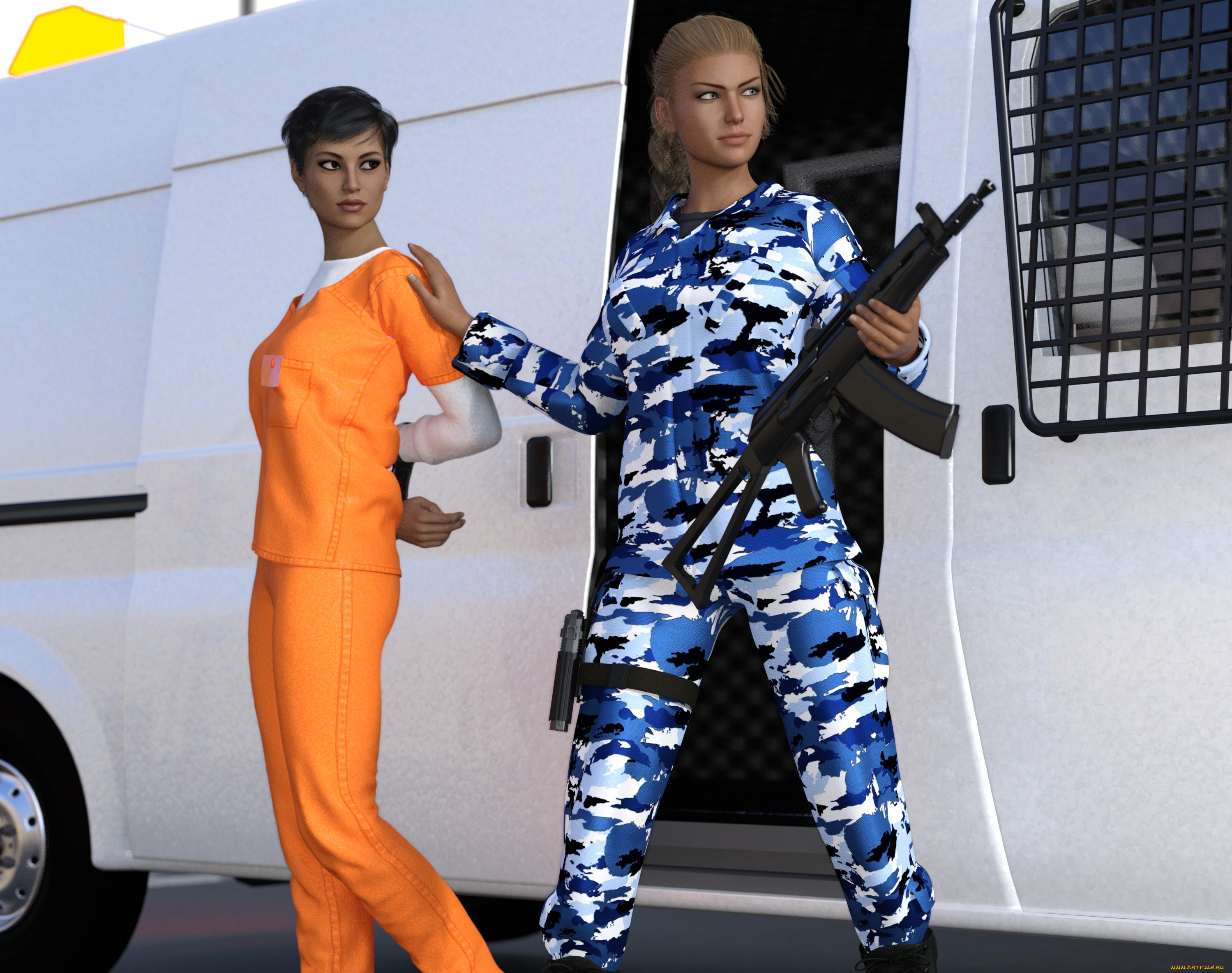 she, wolf, 3д, графика, фантазия, , fantasy, девушки, взгляд, фон