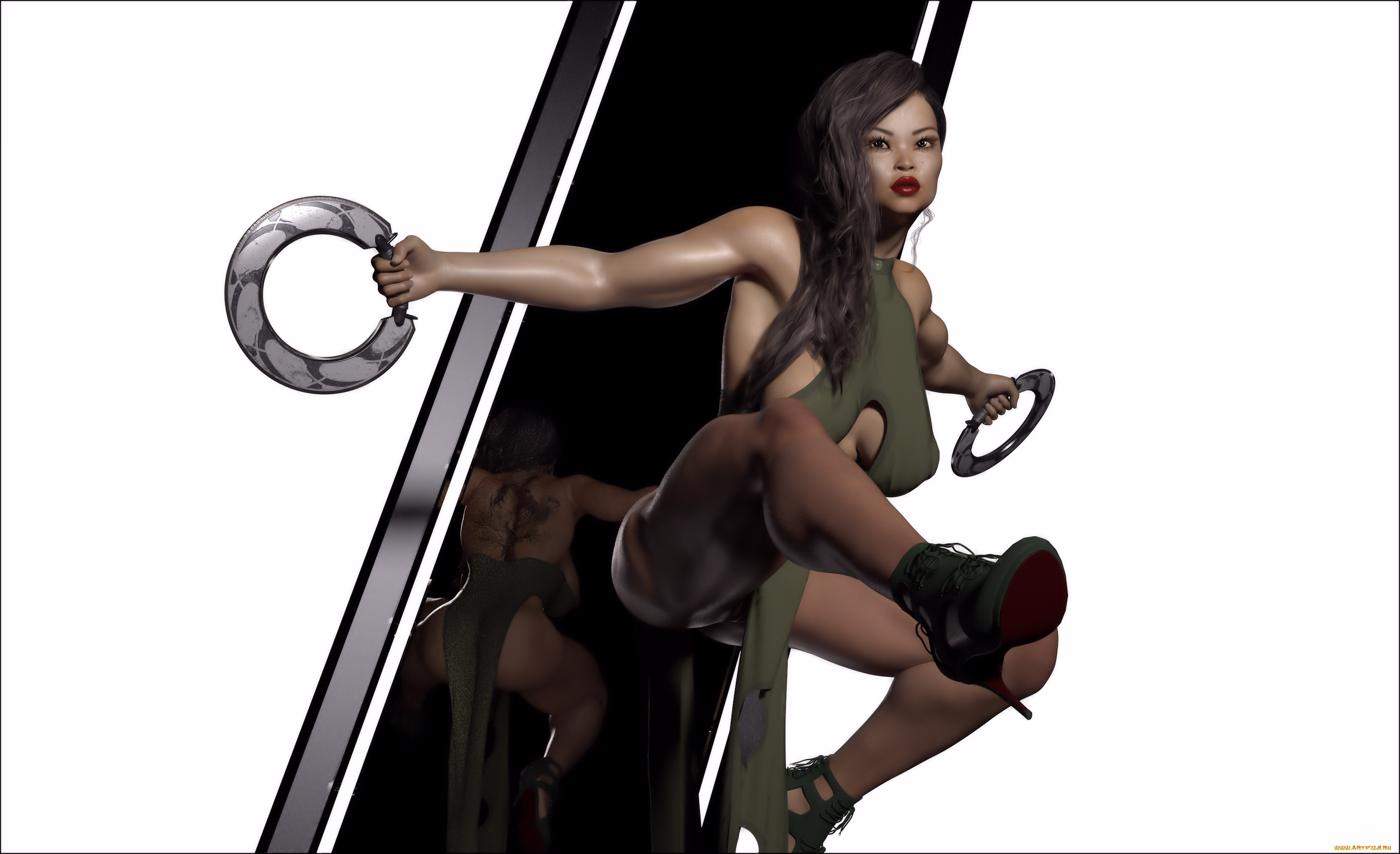 3д, графика, люди, , people, фон, девушка, взгляд