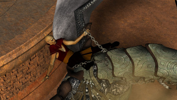 Картинка 3д+графика фантазия+ fantasy девушка взгляд фон