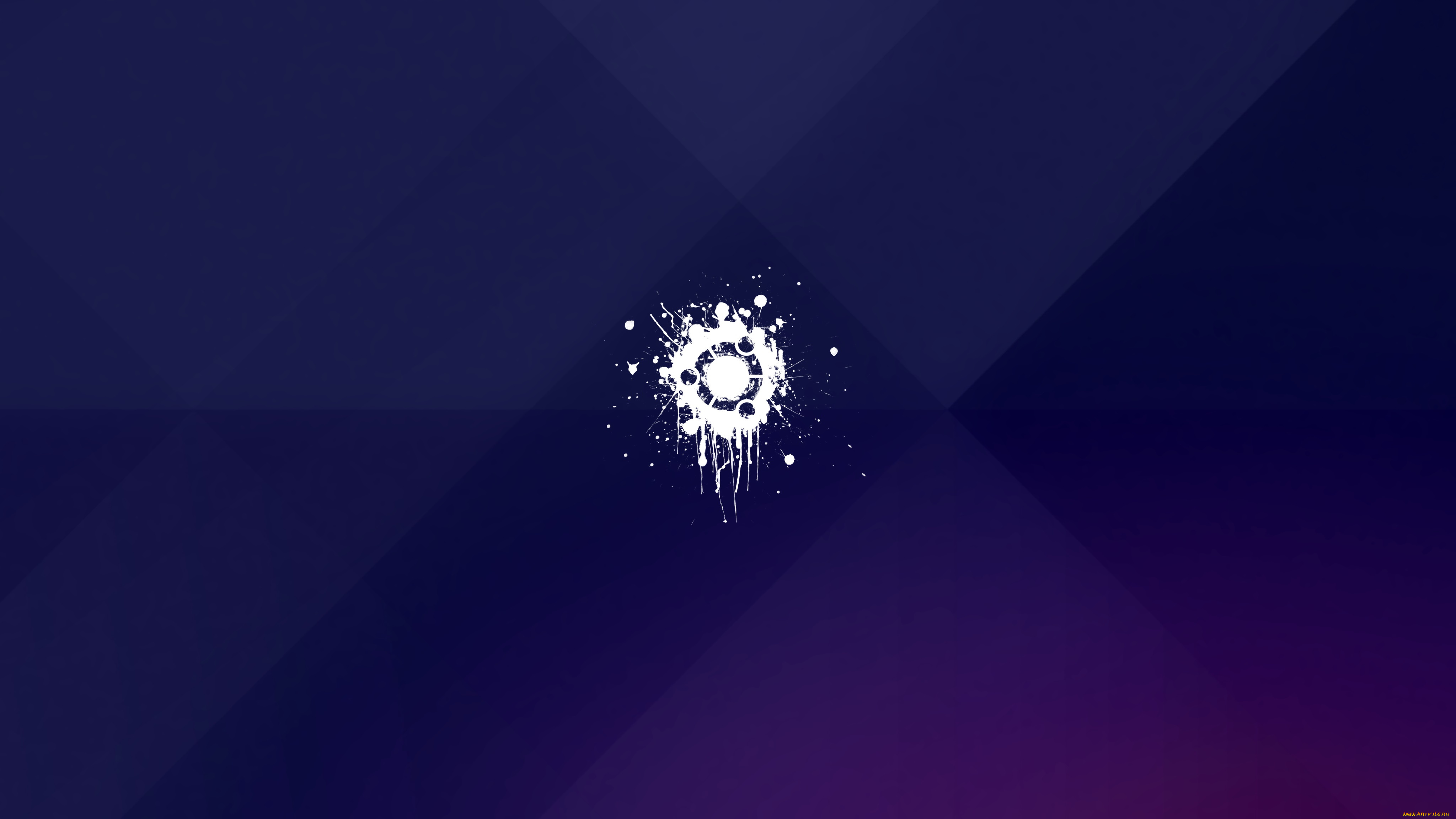 компьютеры, ubuntu, linux, фон, логотип