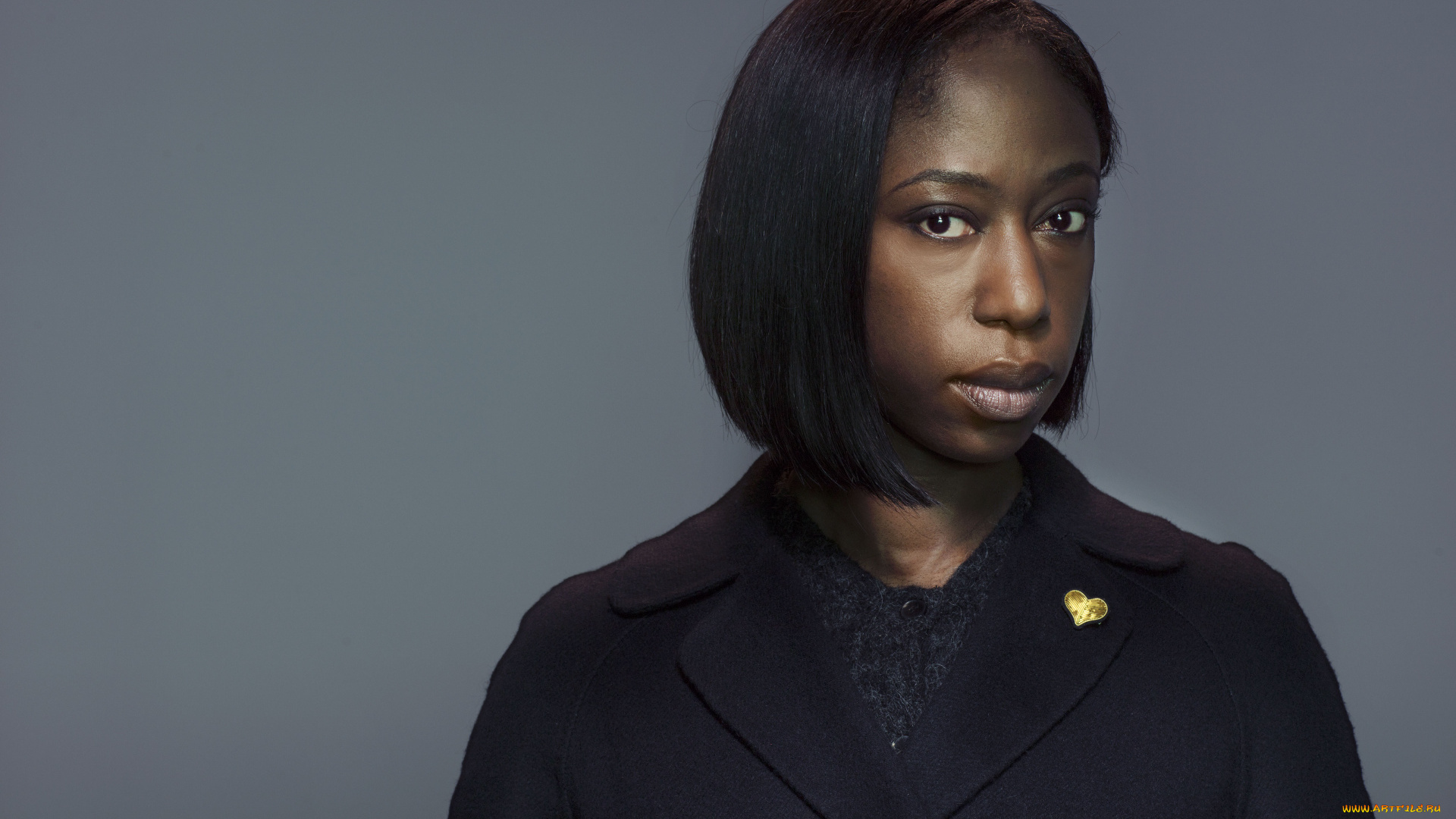 nikki, amuka-bird, девушки, -unsort, , темнокожие, актриса, пальто, лицо