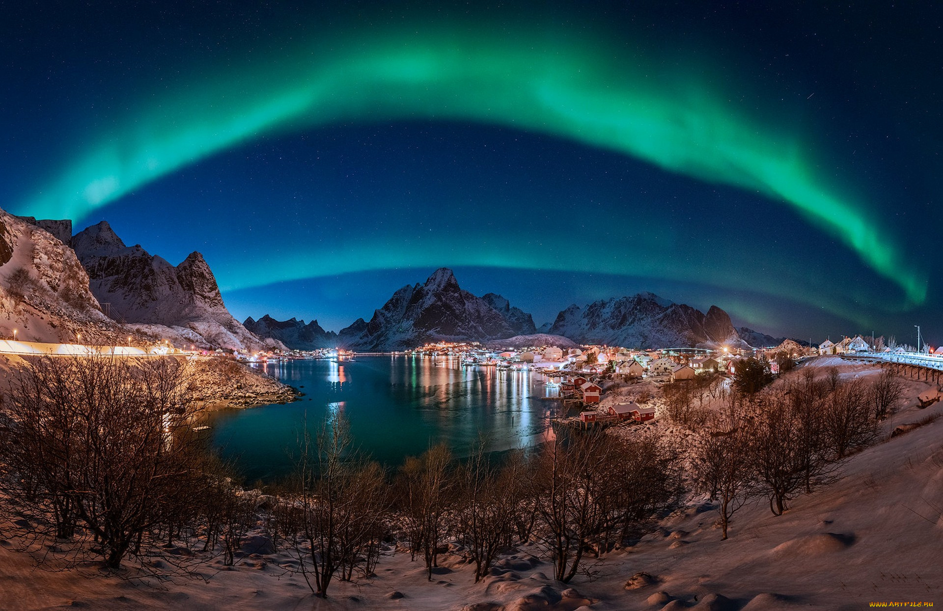 norway, города, -, пейзажи, простор