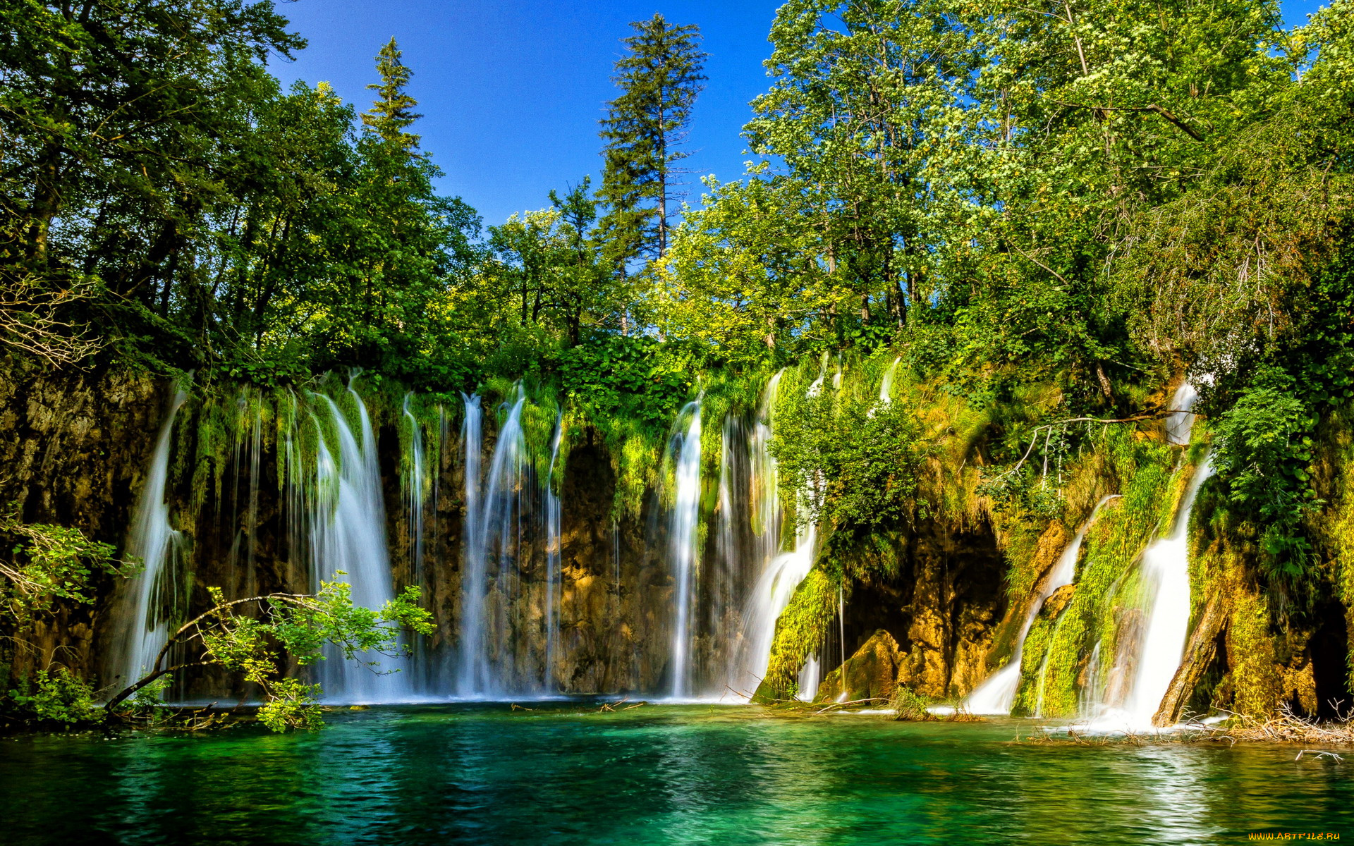 plitvice, lakes, national, park, croatia, природа, водопады, plitvice, lakes, national, park