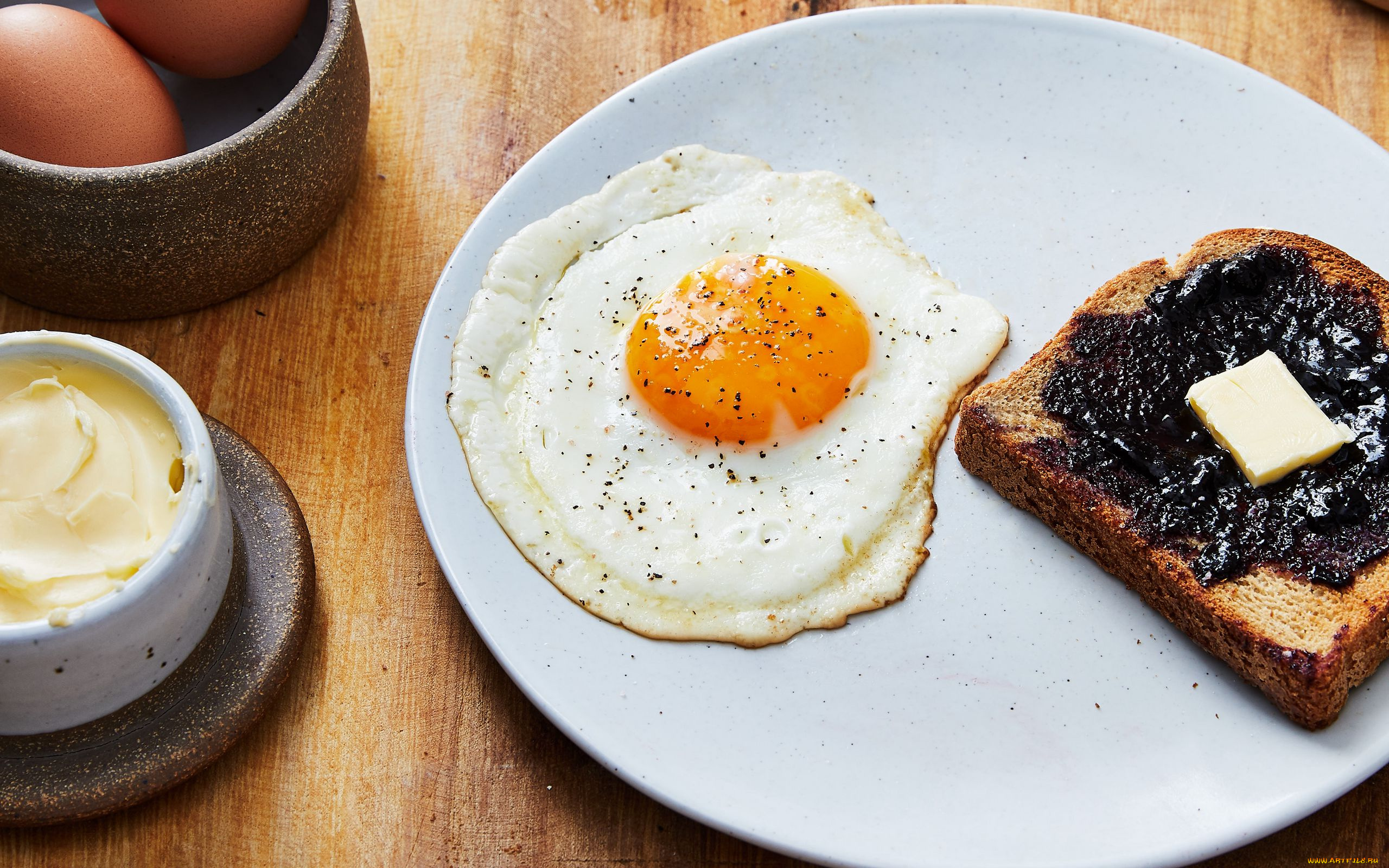 еда, яичные, блюда, яичница