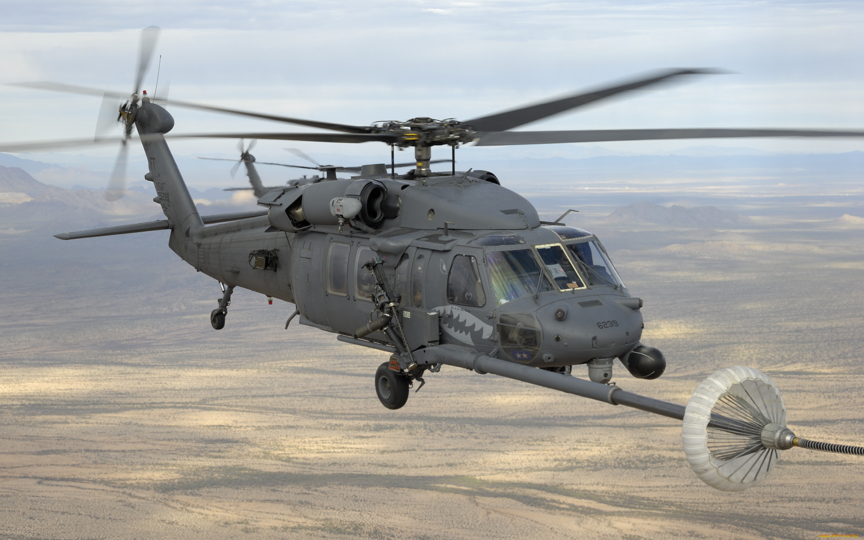 авиация, вертолёты, дозоправка