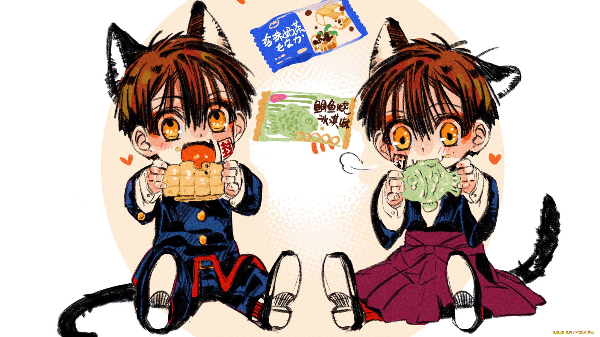 аниме, jibaku, shounen, hanako-kun, jibaku, shounen, hanako, kun