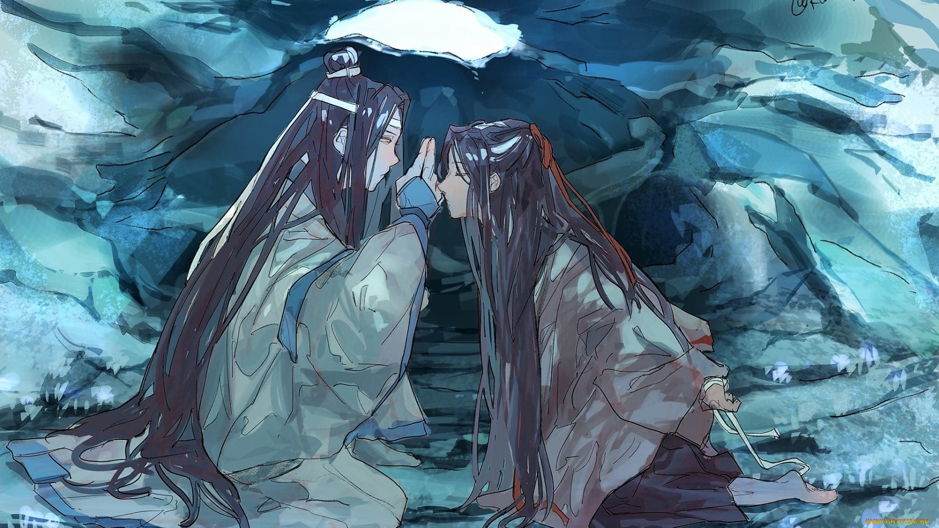 аниме, mo, dao, zu, shi, лань, ванцзи, вэй, усянь