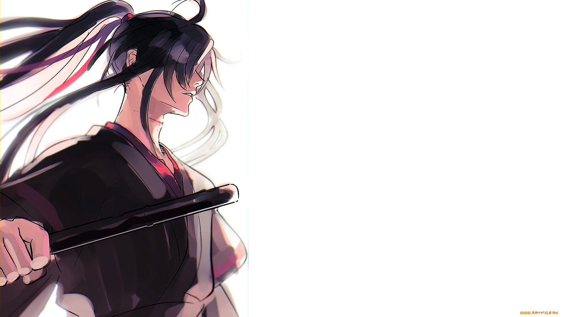 аниме, mo, dao, zu, shi, вэй, усянь, флейта