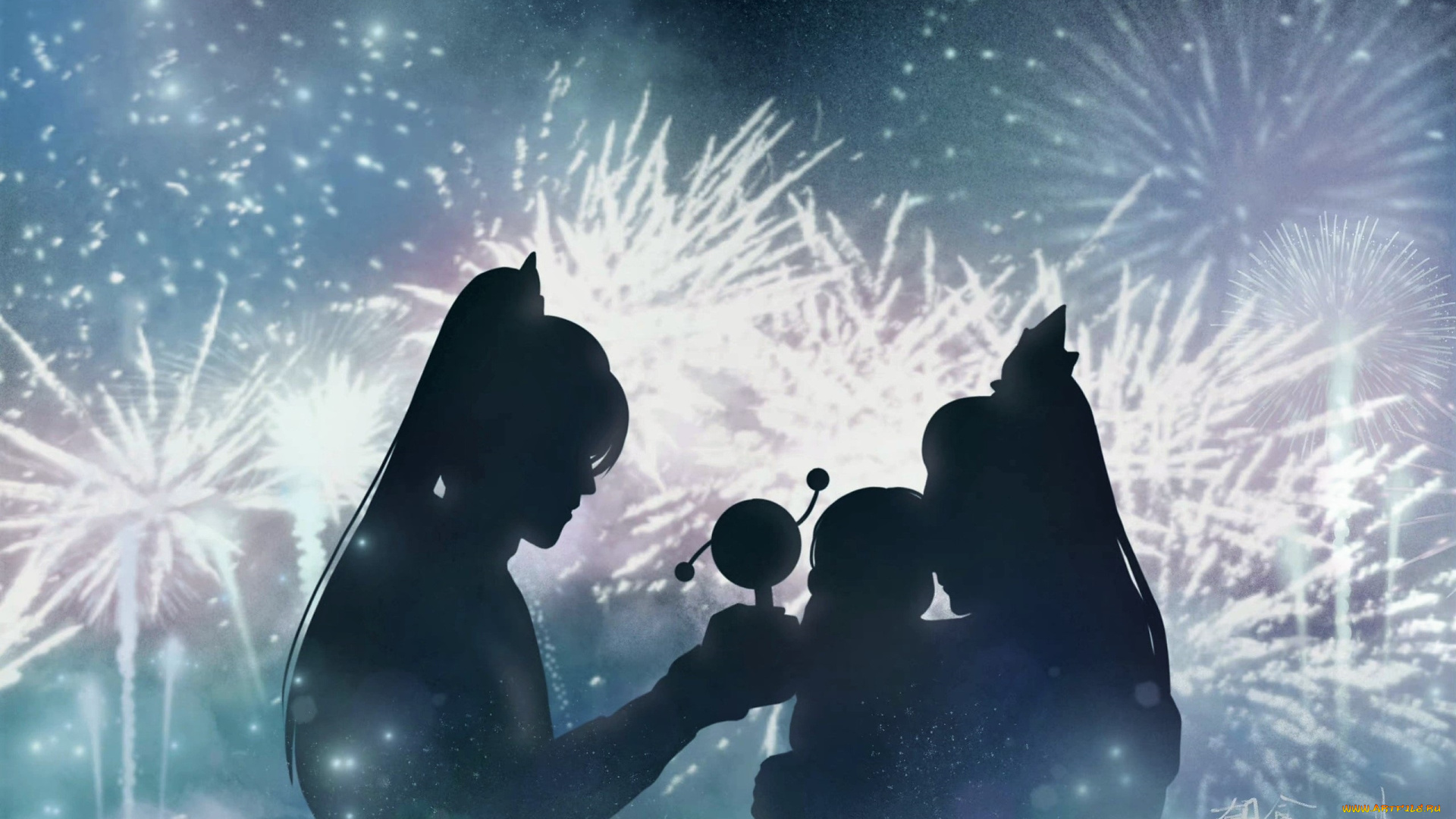 аниме, mo, dao, zu, shi, вэй, усянь, лань, ванцзи, ребенок, игрушка, фейерверк