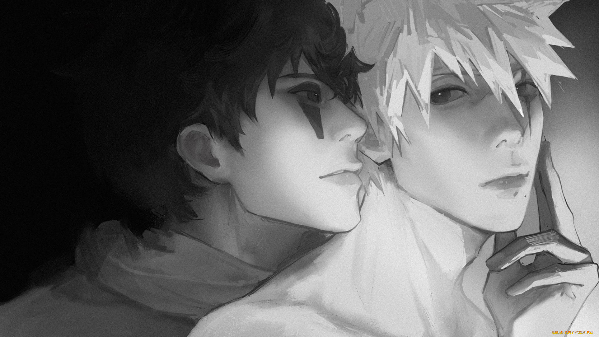 аниме, naruto, парни