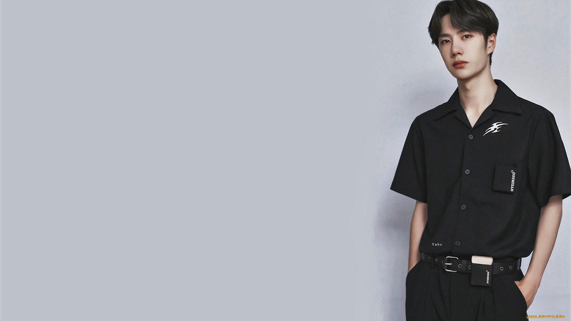 мужчины, wang, yi, bo, актер, певец, рубашка