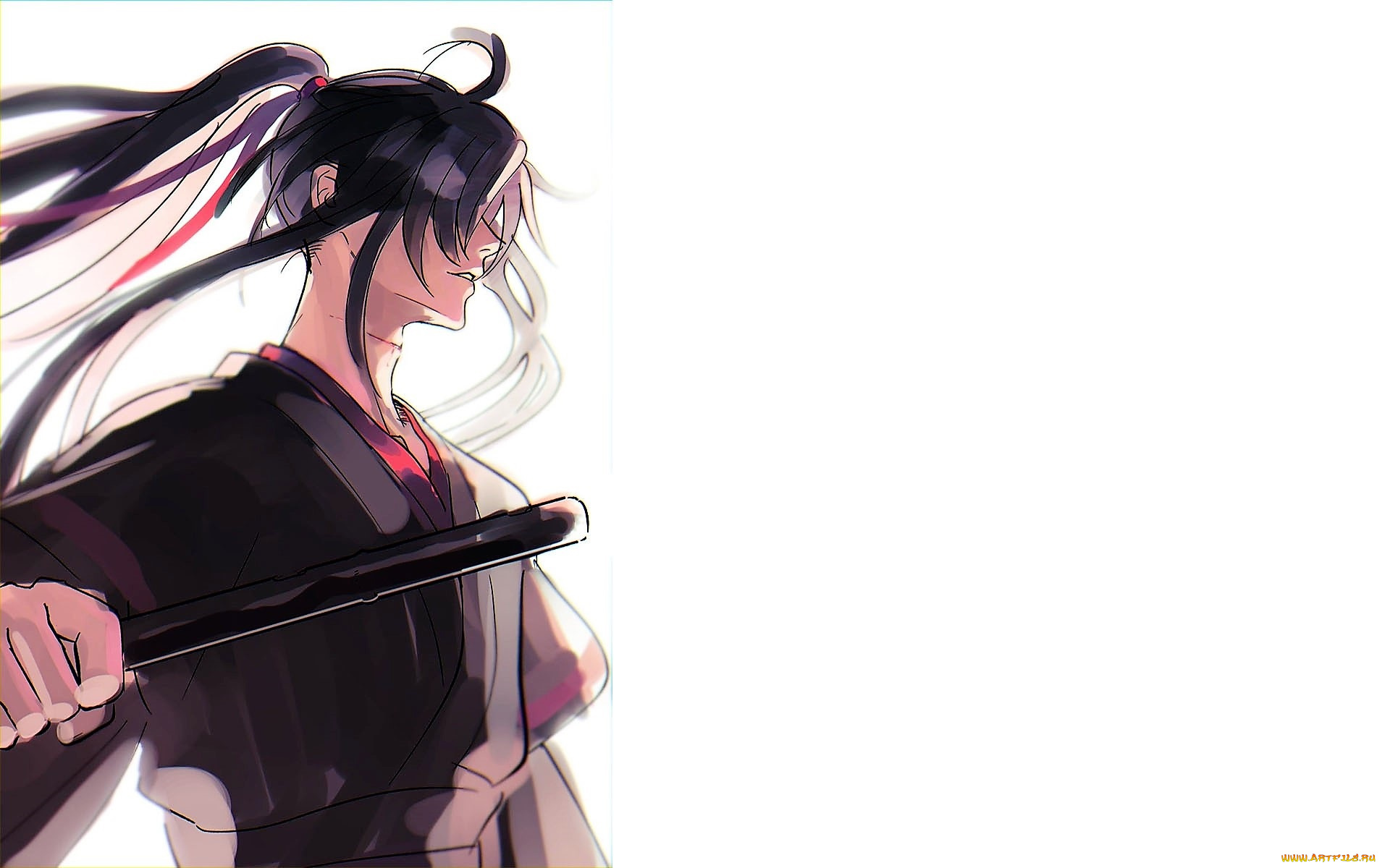 аниме, mo, dao, zu, shi, вэй, усянь, флейта