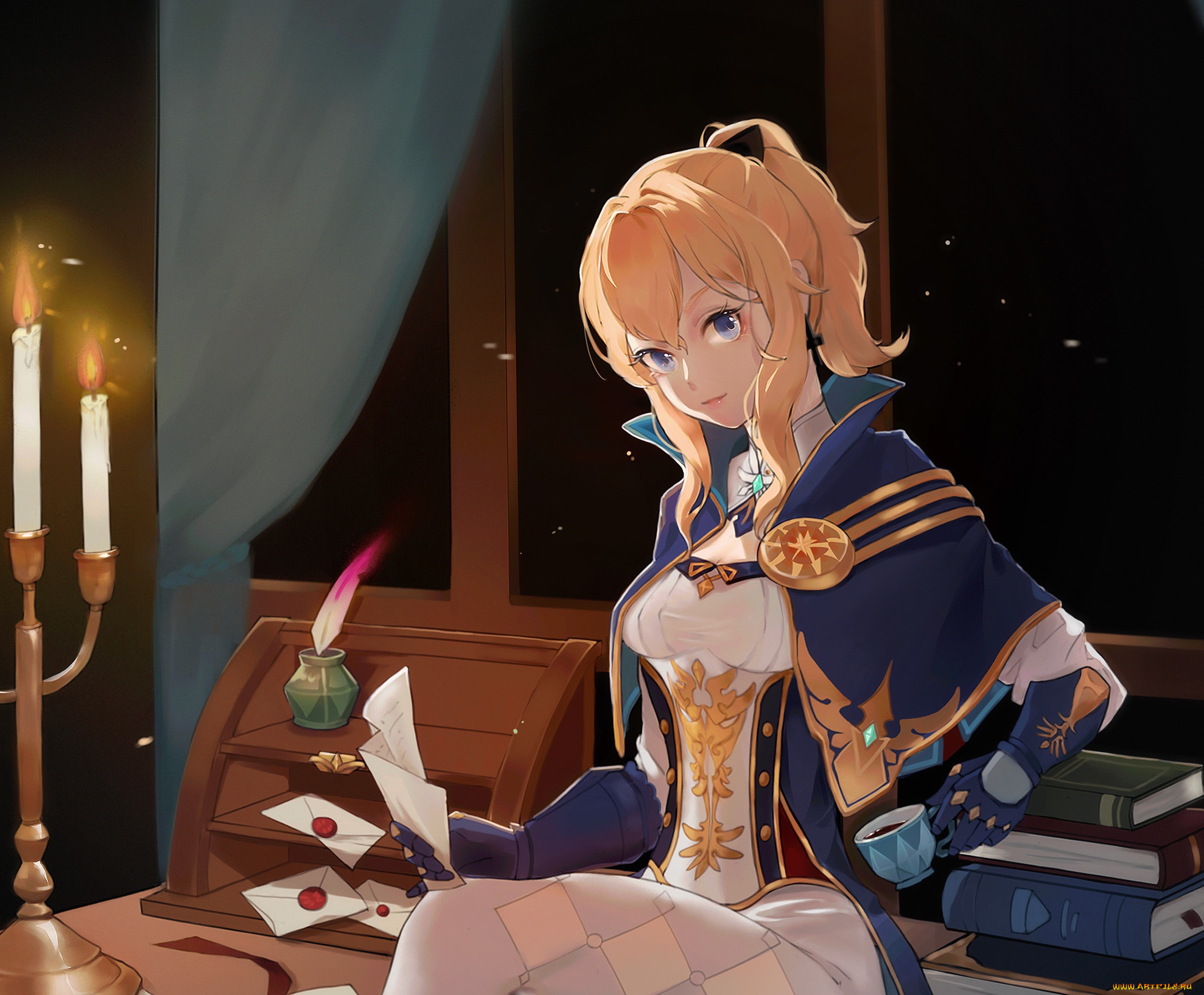 аниме, genshin, impact, genshin, impact