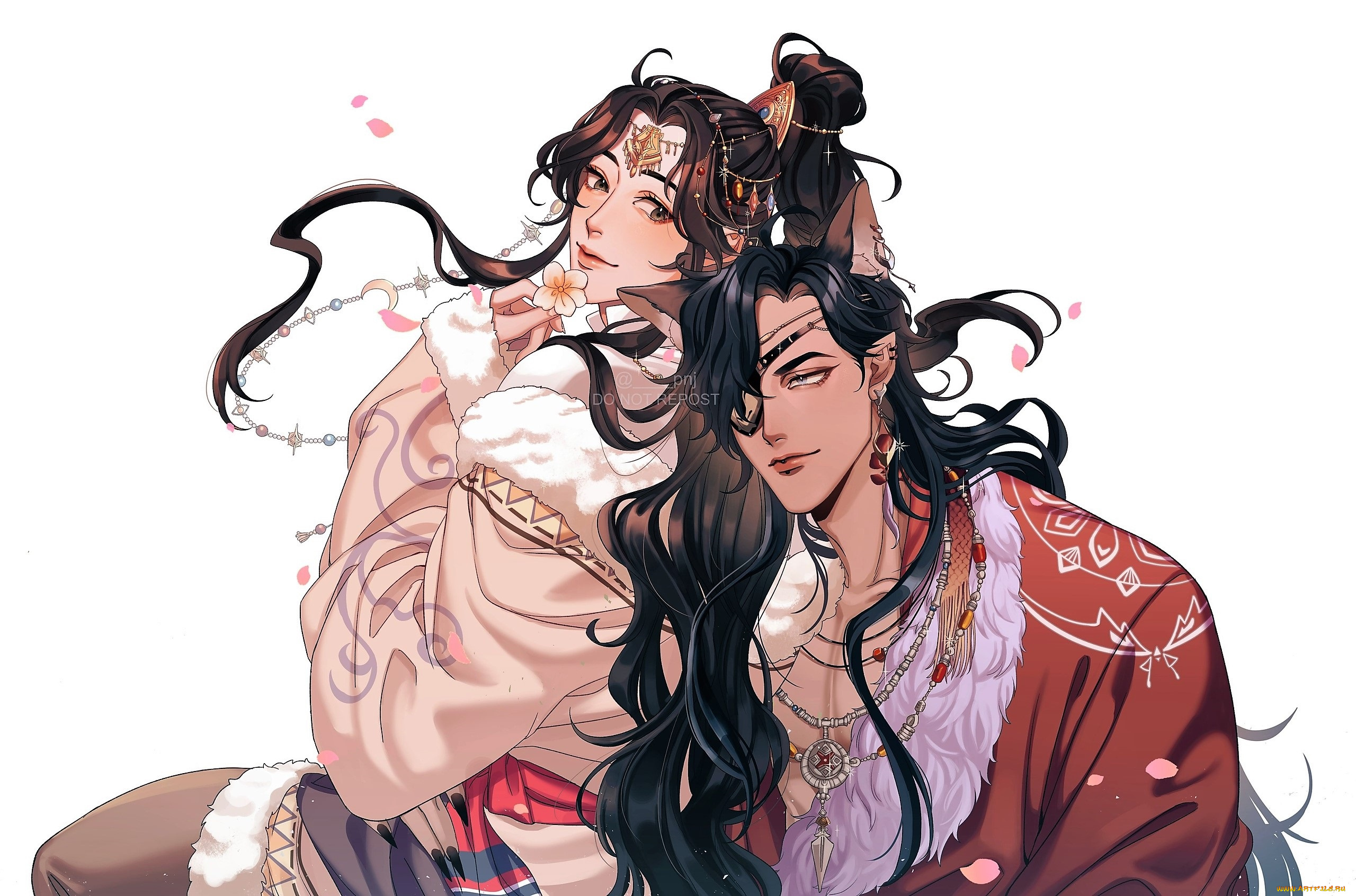 аниме, tian, guan, ci, fu, се, лянь, хуа, чен