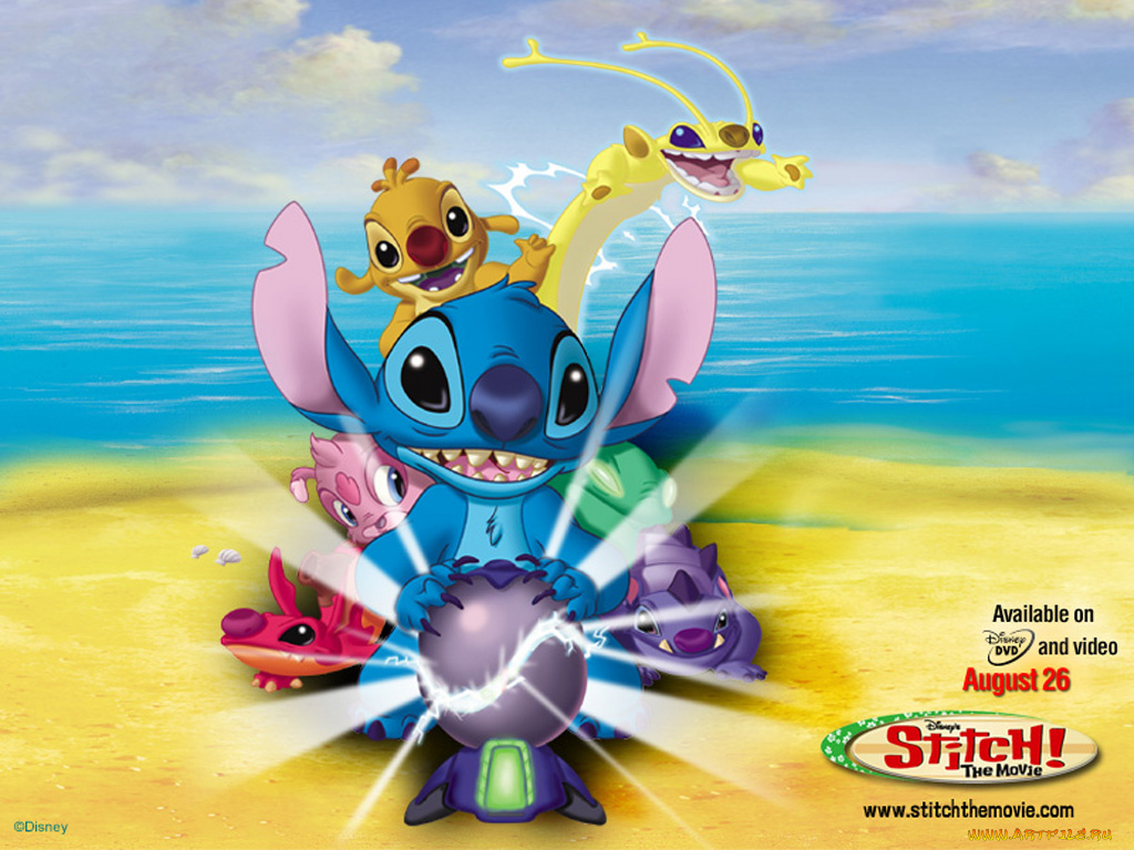 мультфильмы, lilo, stitch