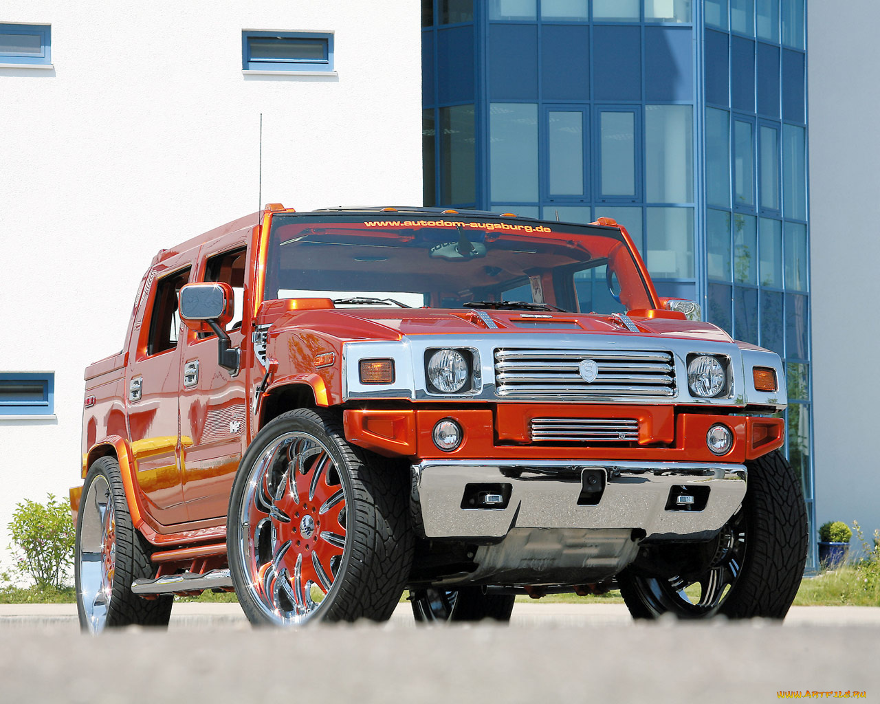 hummer, h2, tuning, sut, автомобили
