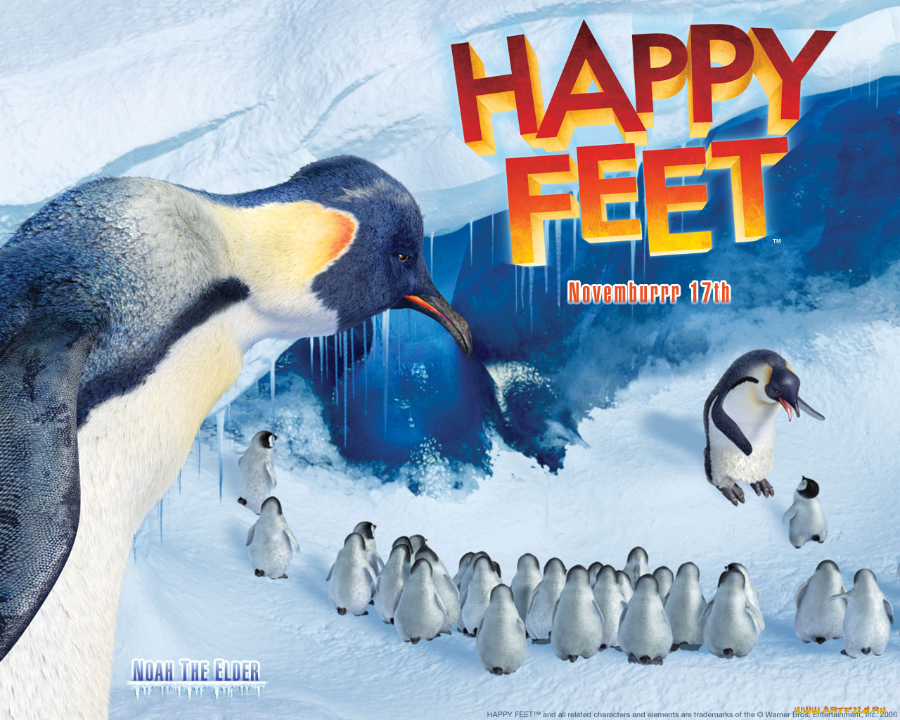 мультфильмы, happy, feet