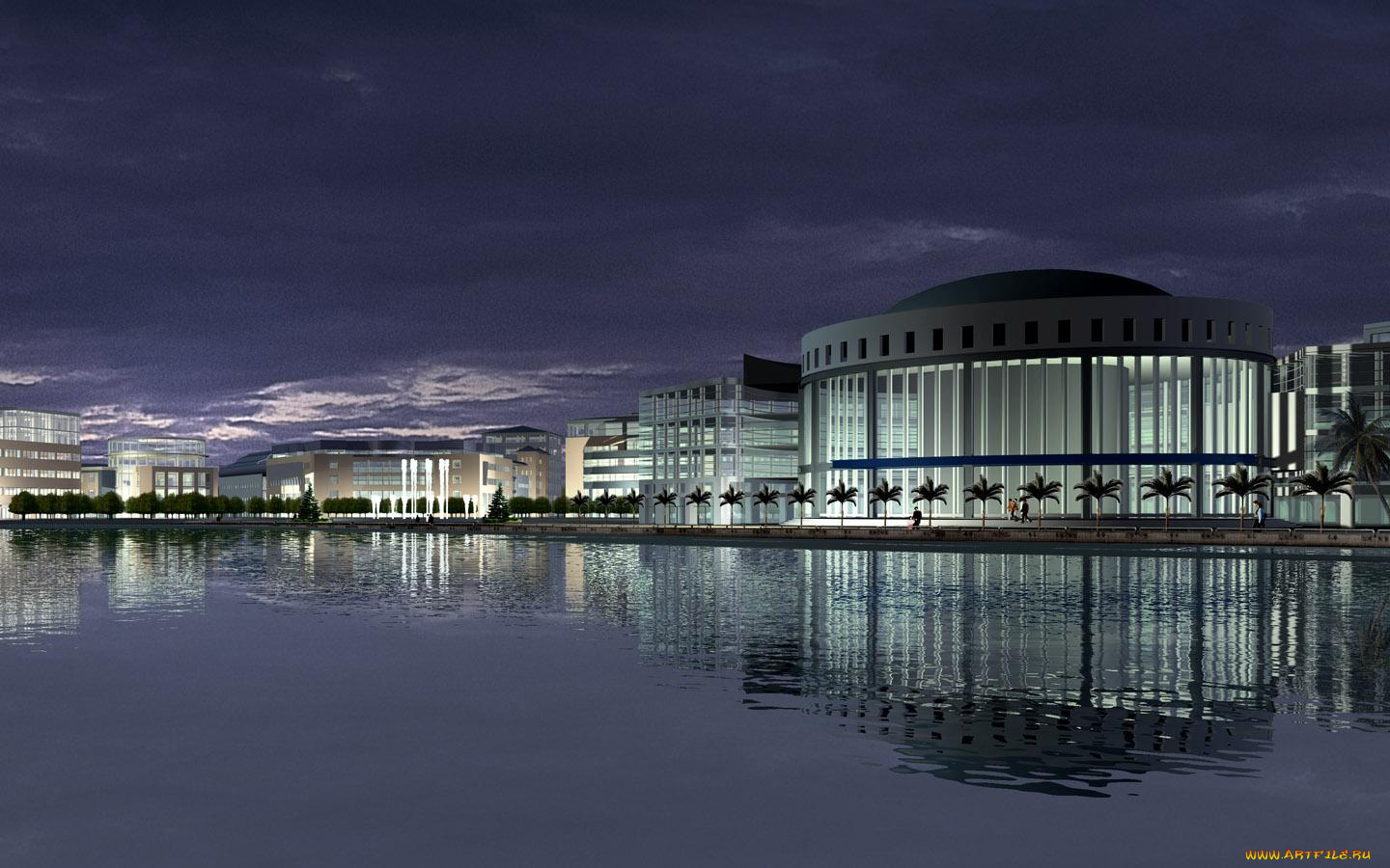 3д, графика, architecture, архитектура