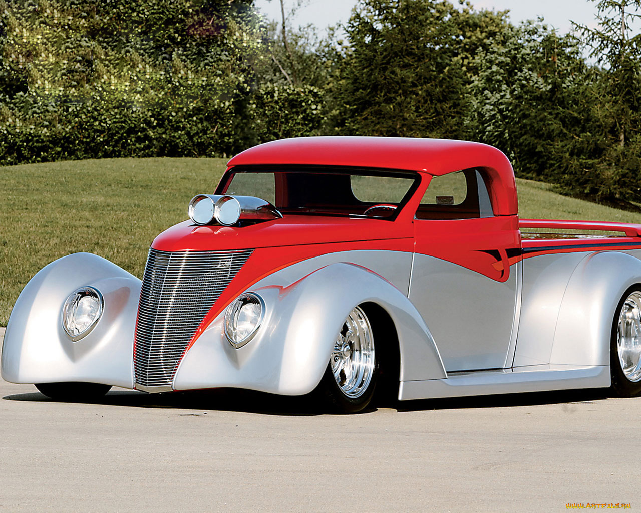 автомобили, custom, pick, up