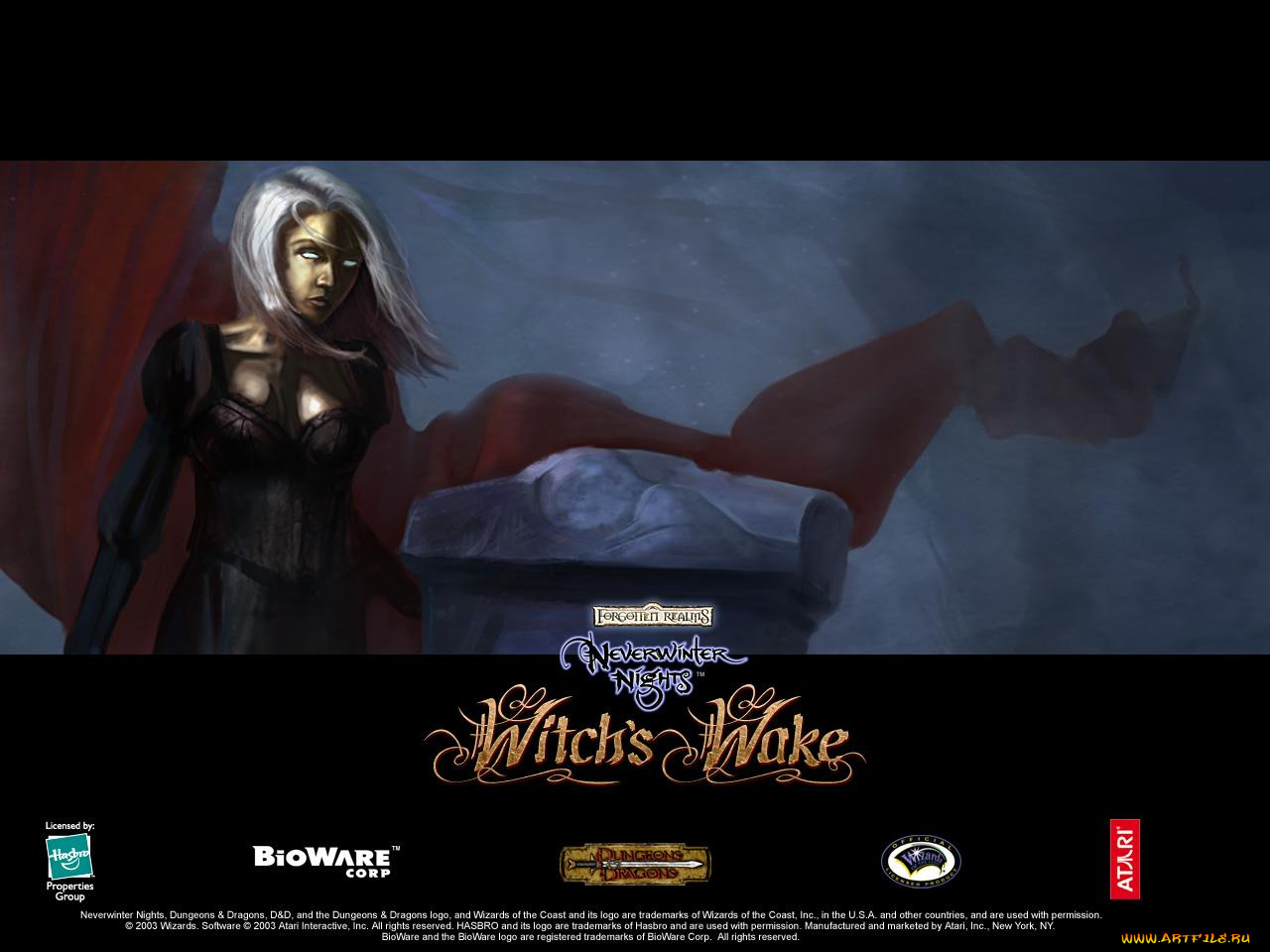 neverwinter, nights, witch, wake, видео, игры