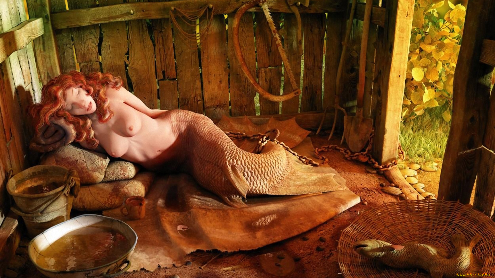 siren, фэнтези, существа