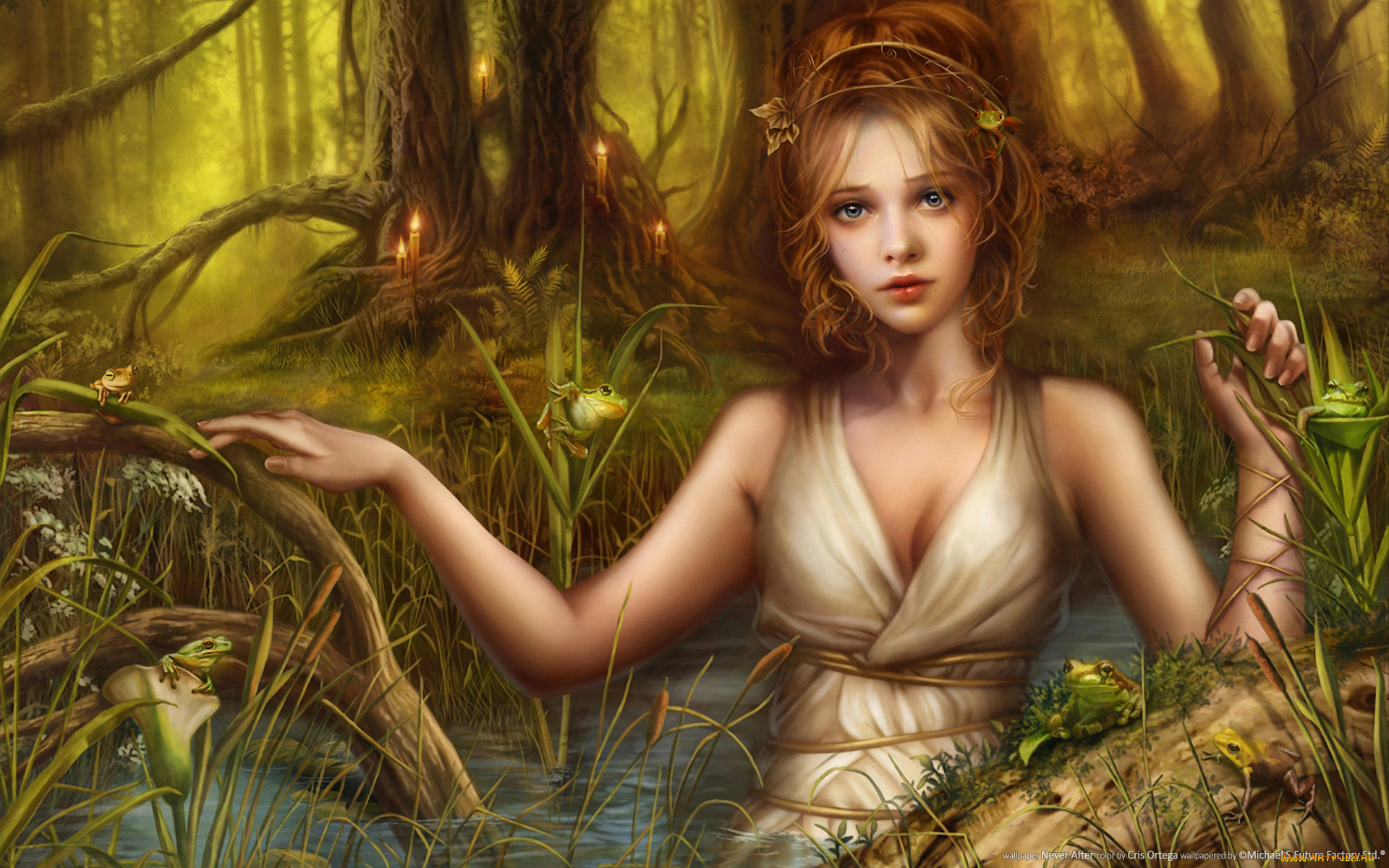 never, after, фэнтези, девушки