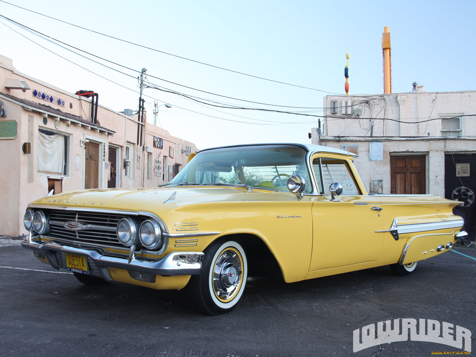 1960, chevrolet, el, camino, автомобили, custom, pick, up
