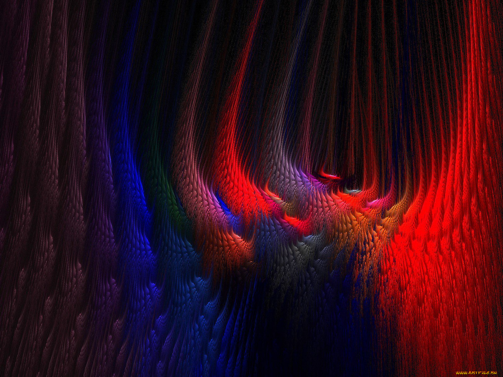 3д, графика, fractal, фракталы, абстракция, узор, тёмный, фон