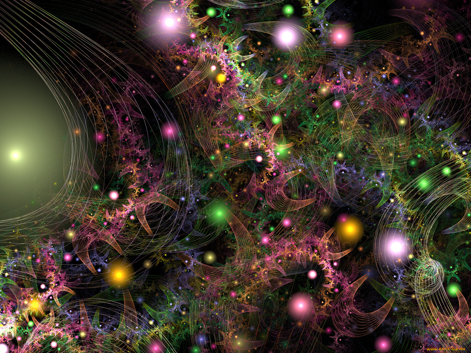 3д, графика, fractal, фракталы, абстракция