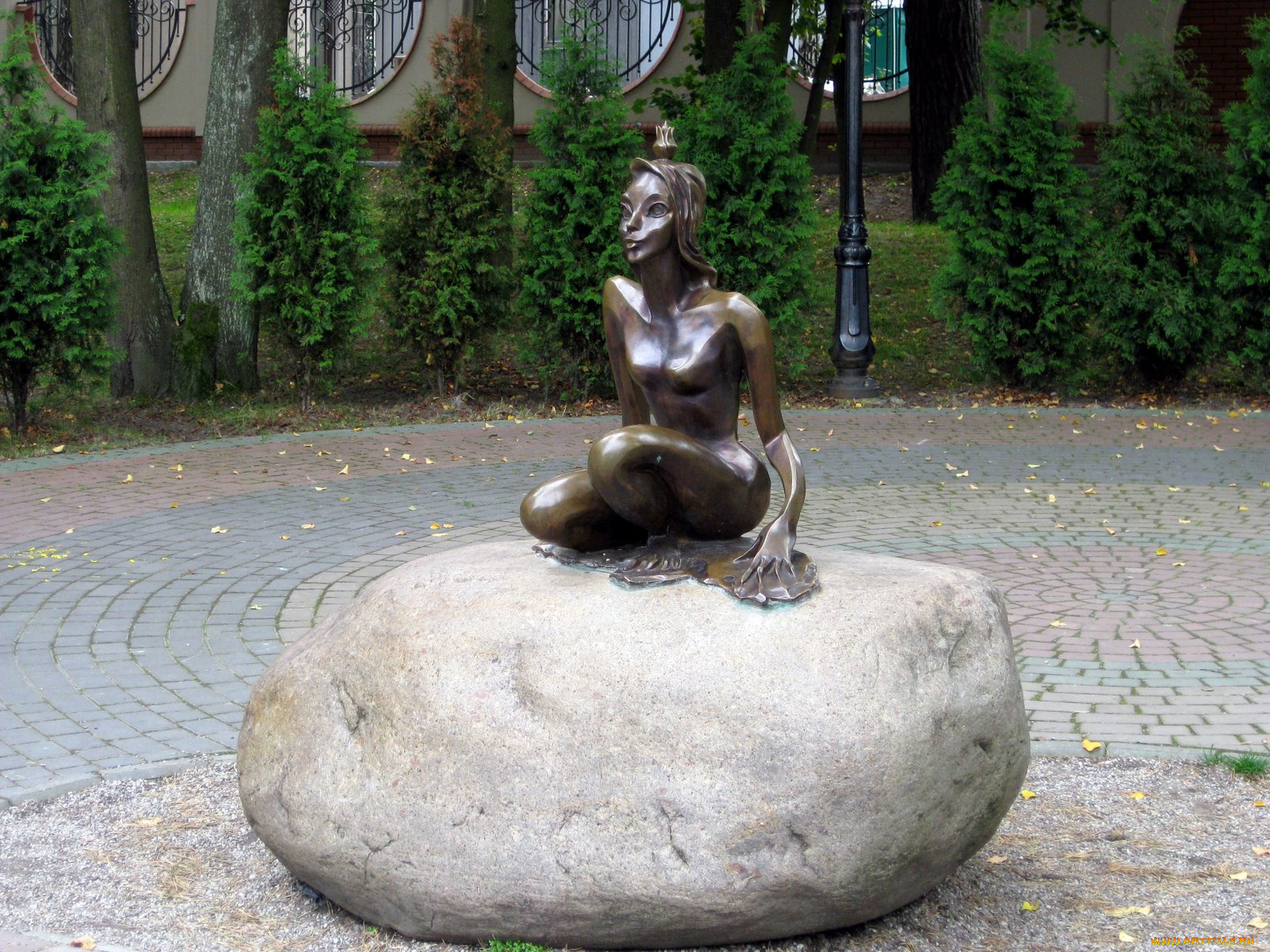города, памятники, скульптуры, арт, объекты, царевна-лягушка