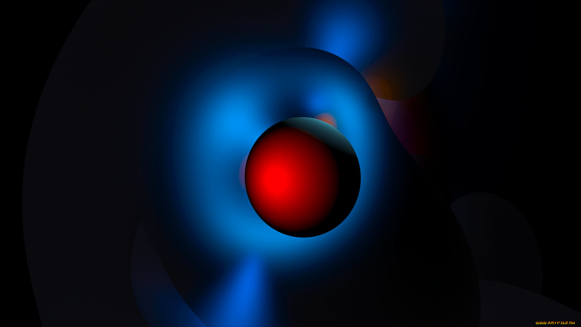 3д, графика, abstract, абстракции, шар, абстракция