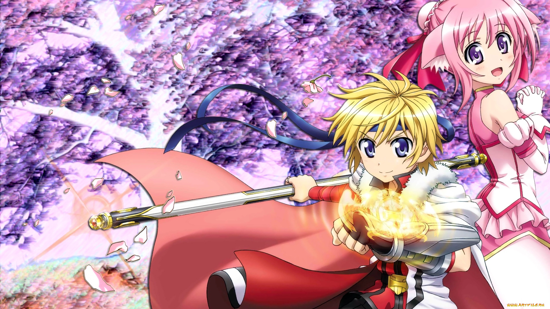 аниме, dog, days, девушки